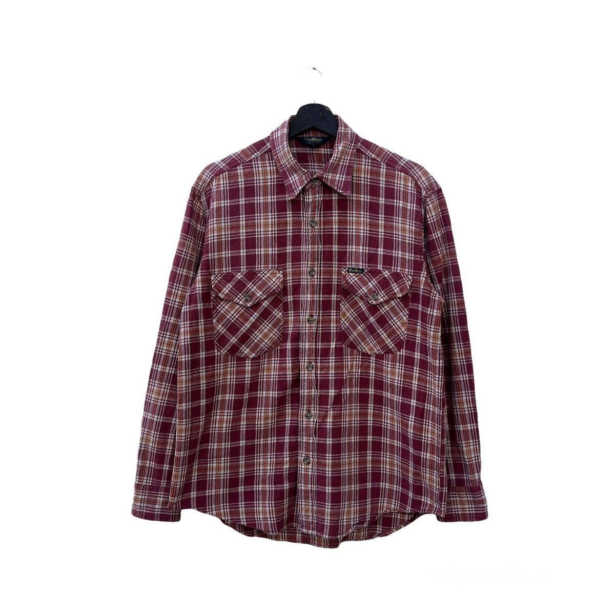 Flannel VINTAGE OSHKOSH FLANNEL SHIRT TARTAN DESIGN WORKERS WEAR Size US M / EU 48-50 / 2 - 1 Thumbnail