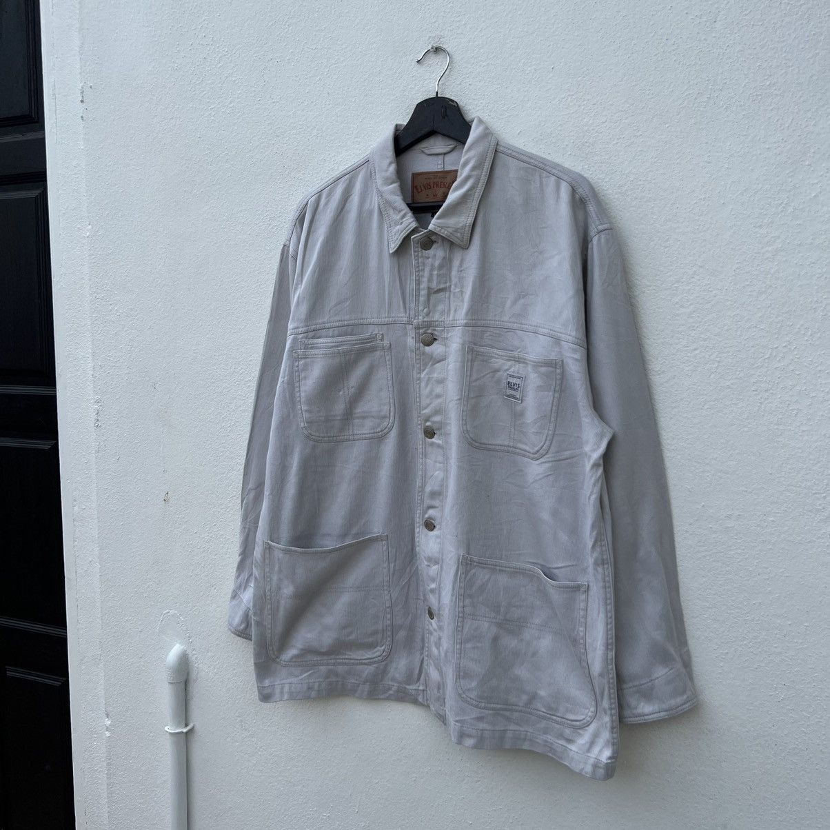 Japanese Brand VINTAGE HIKORY CHORE JACKET CARGO ELVIS PRESLEY Size US L / EU 52-54 / 3 - 2 Thumbnail