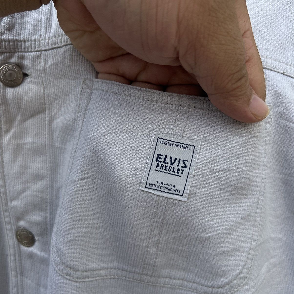 Japanese Brand VINTAGE HIKORY CHORE JACKET CARGO ELVIS PRESLEY Size US L / EU 52-54 / 3 - 8 Thumbnail