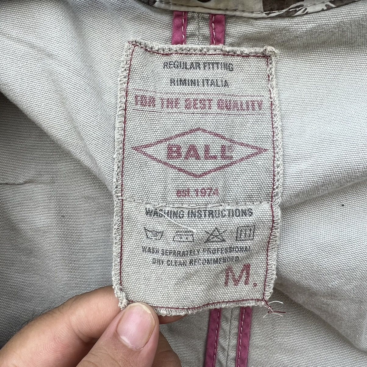 Japanese Brand VINTAGE BALL PARACHUTE JACKET INSPIRED BY SCHOTT PERFECTO Size US M / EU 48-50 / 2 - 13 Thumbnail