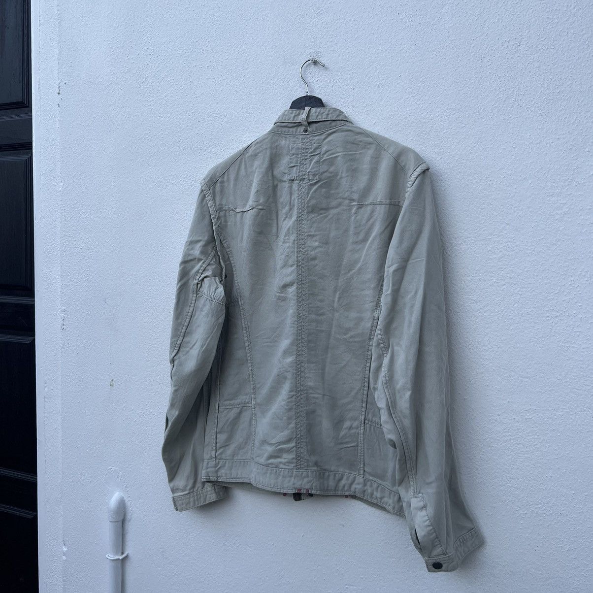 Japanese Brand VINTAGE BALL PARACHUTE JACKET INSPIRED BY SCHOTT PERFECTO Size US M / EU 48-50 / 2 - 10 Thumbnail