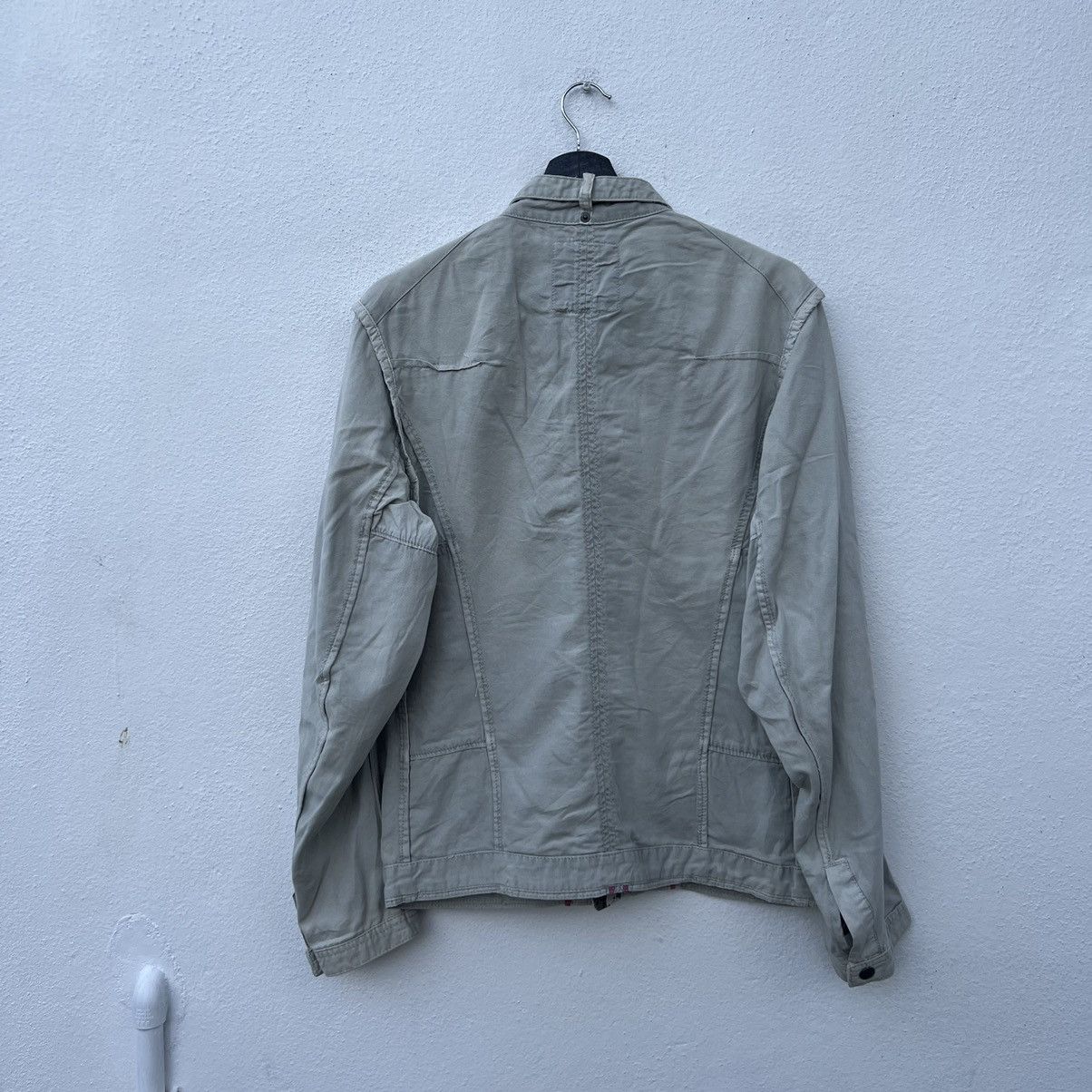 Japanese Brand VINTAGE BALL PARACHUTE JACKET INSPIRED BY SCHOTT PERFECTO Size US M / EU 48-50 / 2 - 9 Thumbnail