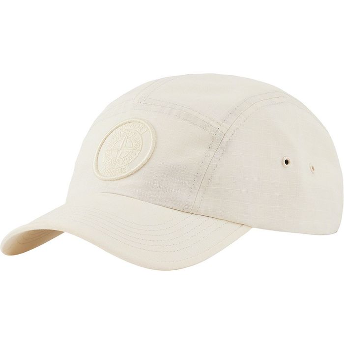 Supreme Supreme Stone Island Reactive Ice Camo Ripstop Camp Cap Tan ...