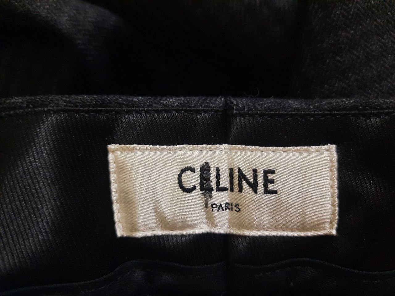 Celine × Hedi Slimane *New* Classic Checkered Slim Suit Trousers Size US 30 / EU 46 - 5 Thumbnail