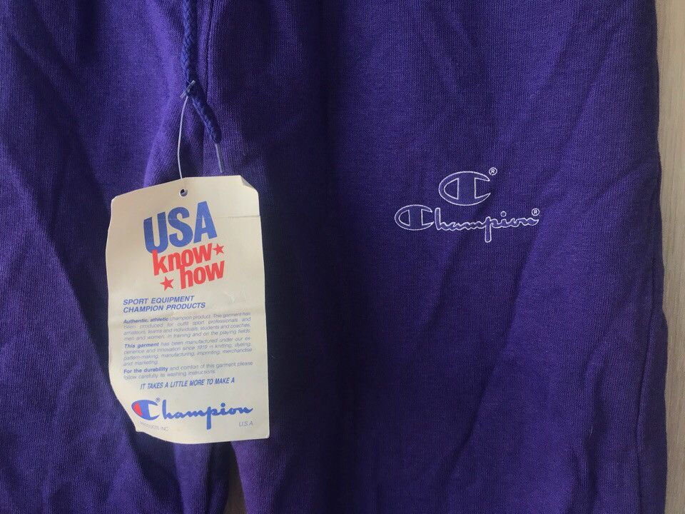 Champion × Vintage Reverse Wave Pants Stussy Undercover PoloSport Size US 30 / EU 46 - 3 Thumbnail
