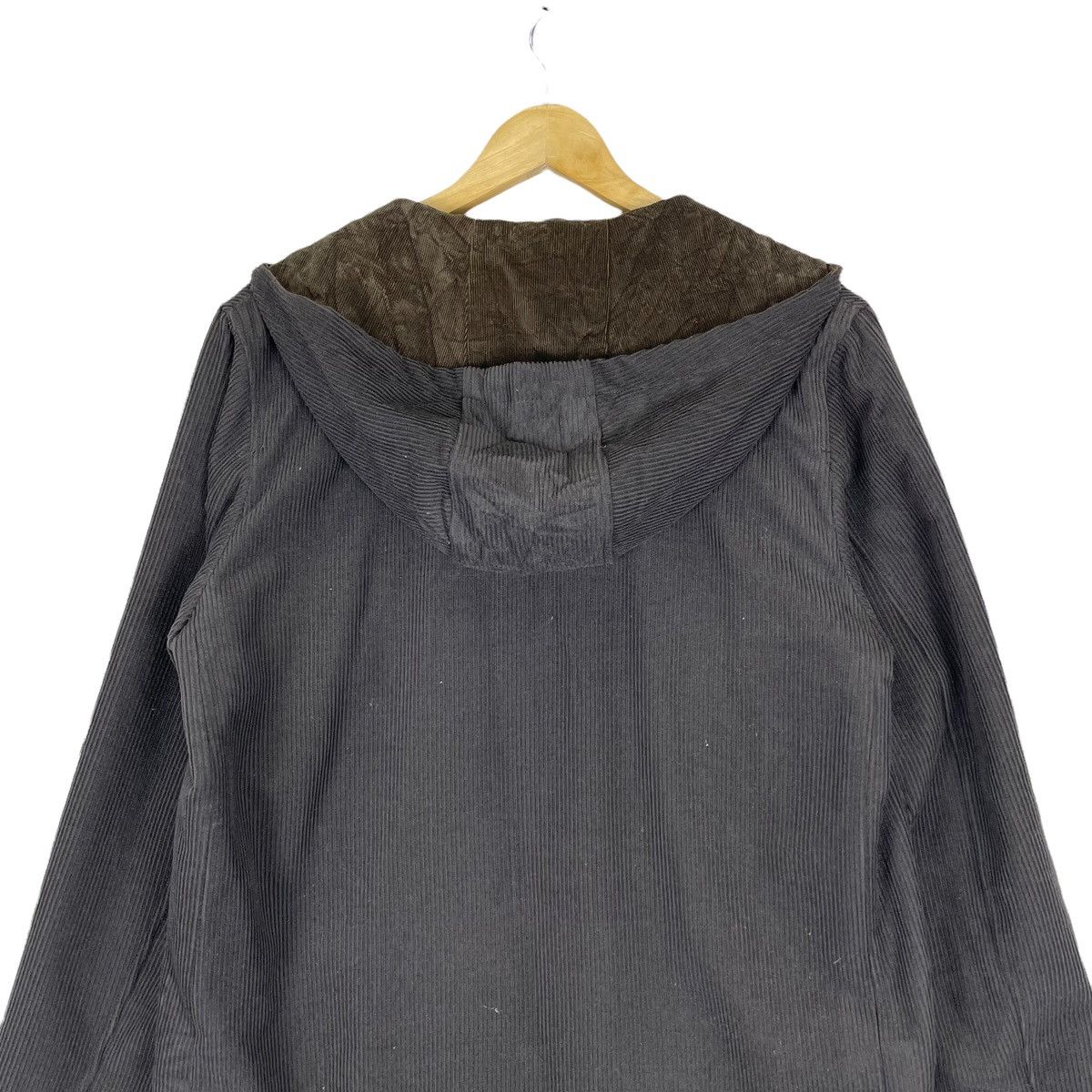 Yohji Yamamoto ☀️YOHJI YAMAMOTO SIGNATURE CORDUROY HOODIE ZIPPER JACKET Size US L / EU 52-54 / 3 - 6 Thumbnail