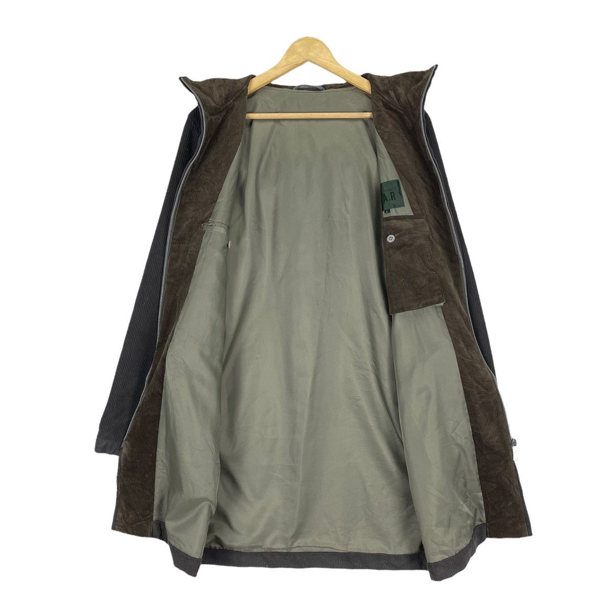 Yohji Yamamoto ☀️YOHJI YAMAMOTO SIGNATURE CORDUROY HOODIE ZIPPER JACKET Size US L / EU 52-54 / 3 - 8 Thumbnail