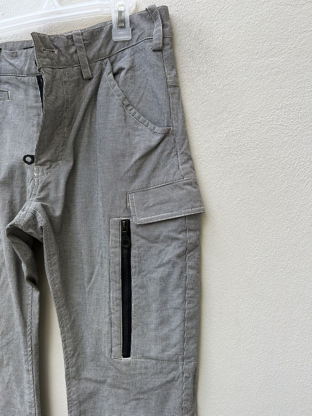 Vintage Estnation Japan Houndstooth Cargo Trouser Pant Size US 30 / EU 46 - 12 Thumbnail