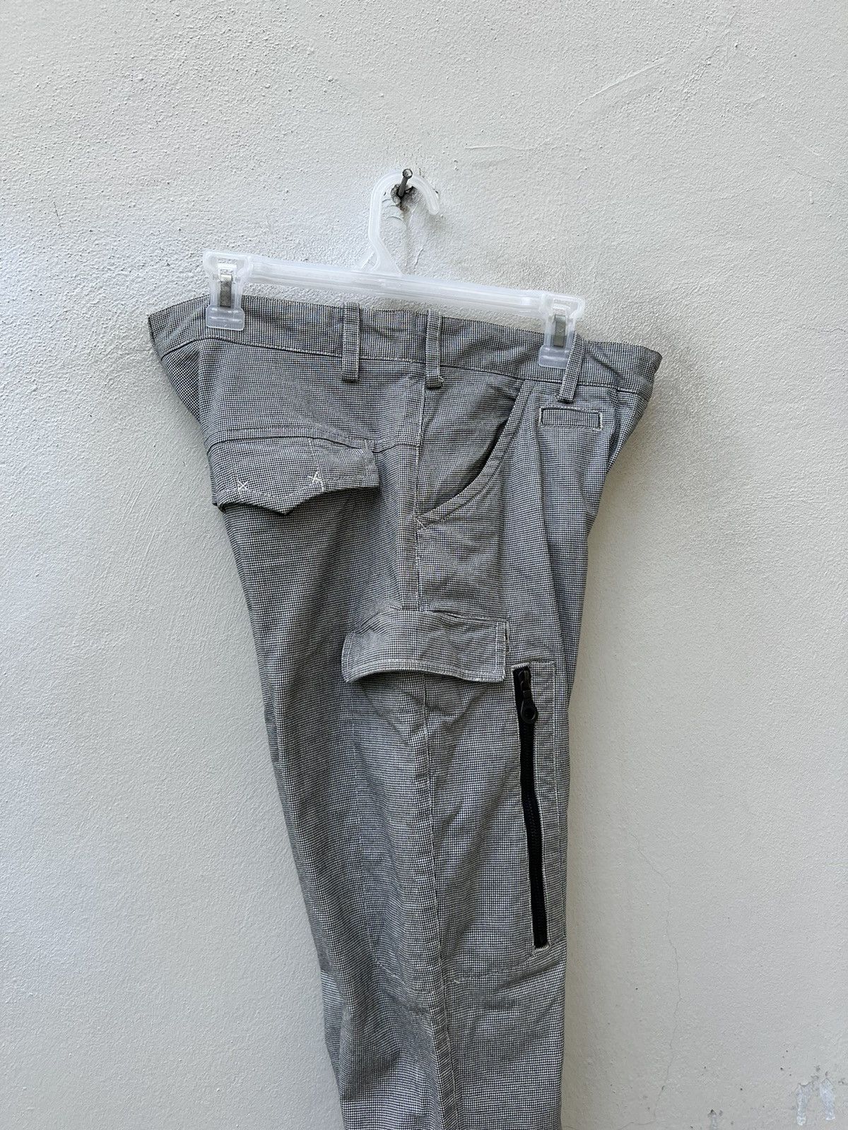 Vintage Estnation Japan Houndstooth Cargo Trouser Pant Size US 30 / EU 46 - 21 Thumbnail