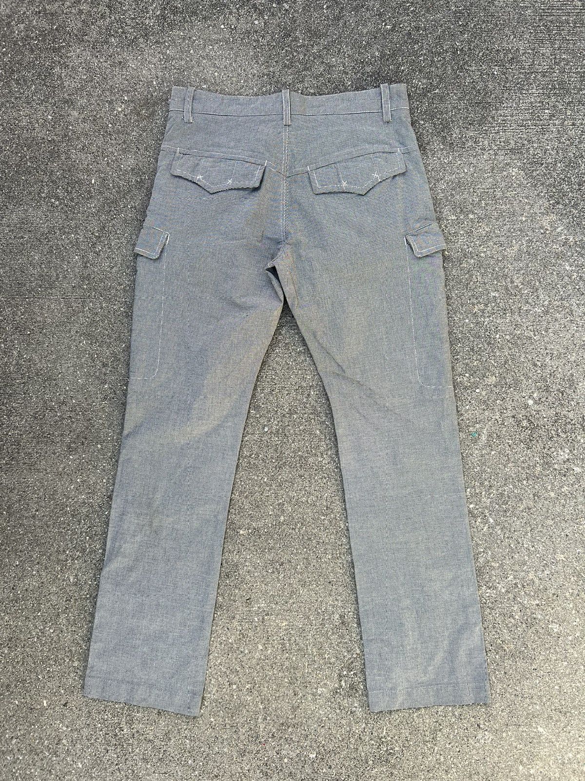 Vintage Estnation Japan Houndstooth Cargo Trouser Pant Size US 30 / EU 46 - 5 Thumbnail