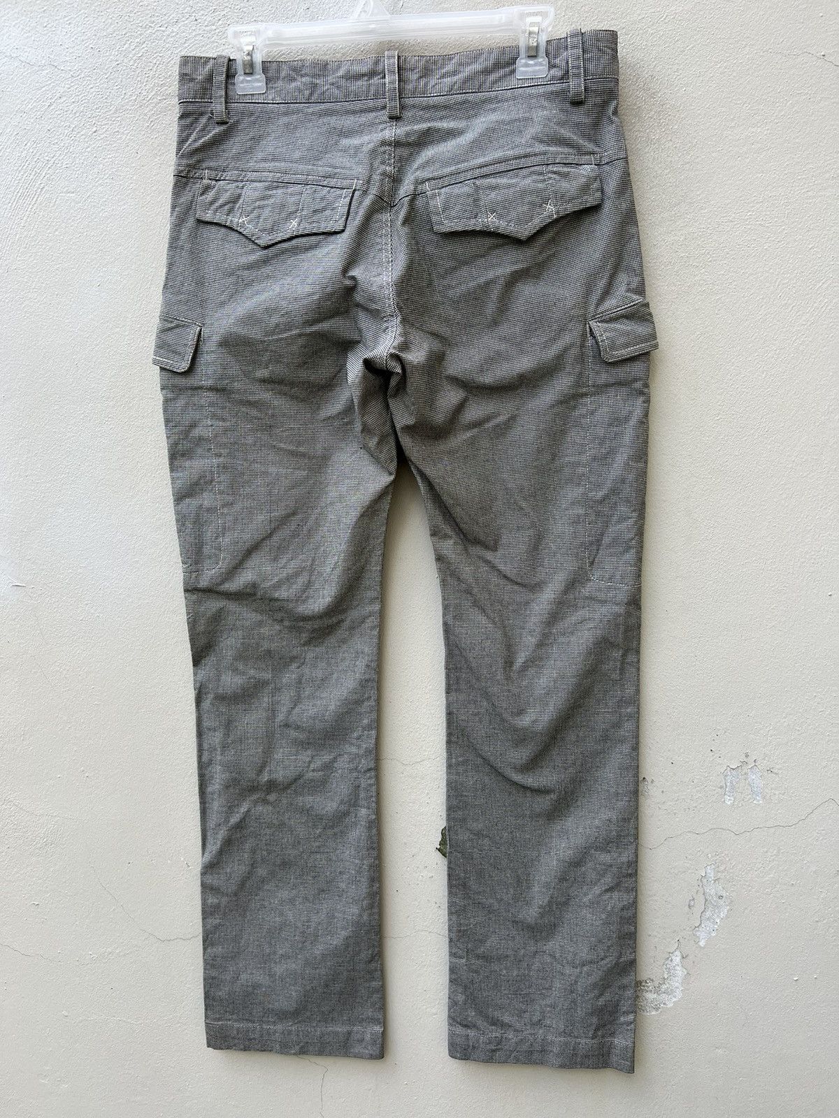 Vintage Estnation Japan Houndstooth Cargo Trouser Pant Size US 30 / EU 46 - 14 Thumbnail