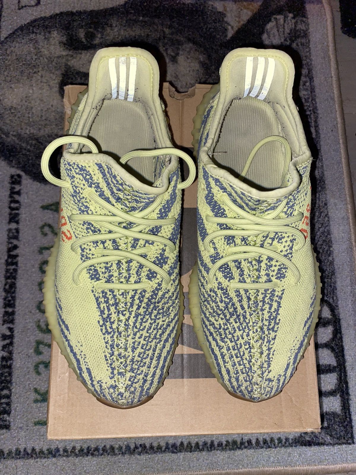 Adidas × Kanye West Adidas Yeezy Boost 350 V2 Semi Frozen Yellow Size US 9 / EU 42 - 3 Thumbnail