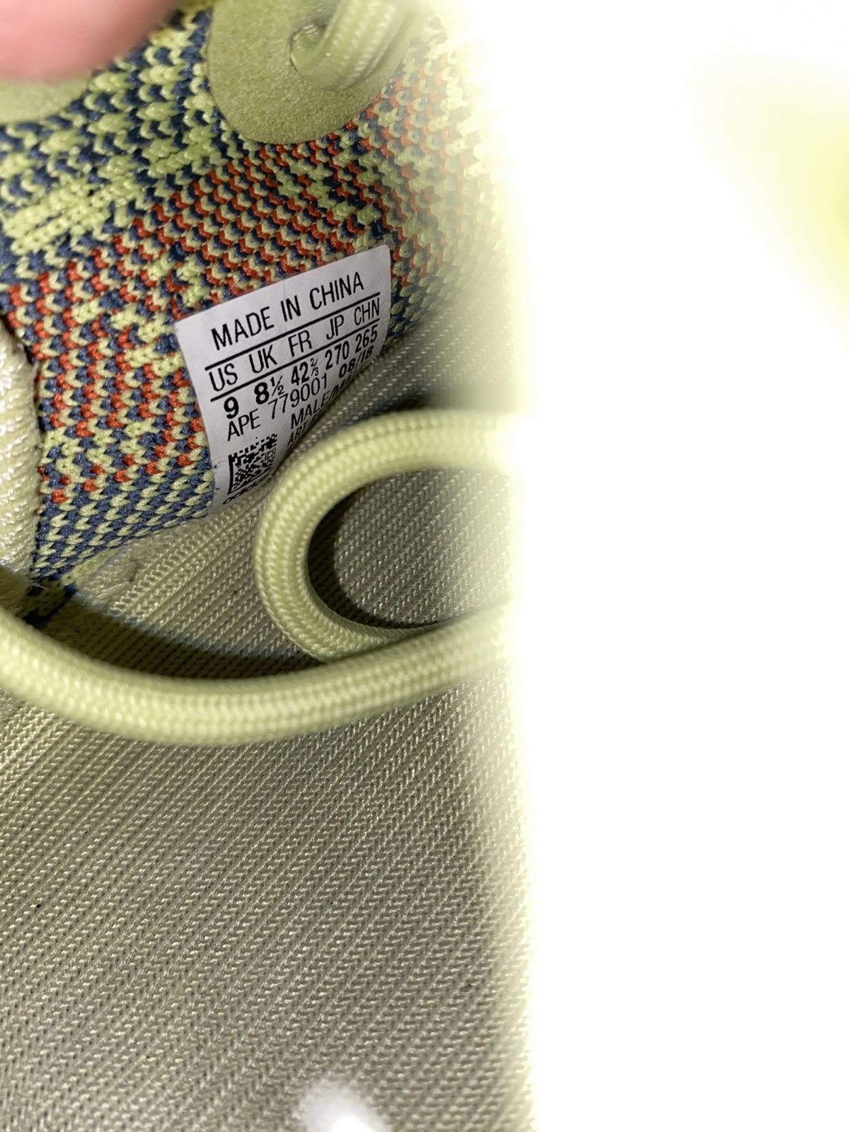 Adidas × Kanye West Adidas Yeezy Boost 350 V2 Semi Frozen Yellow Size US 9 / EU 42 - 7 Thumbnail