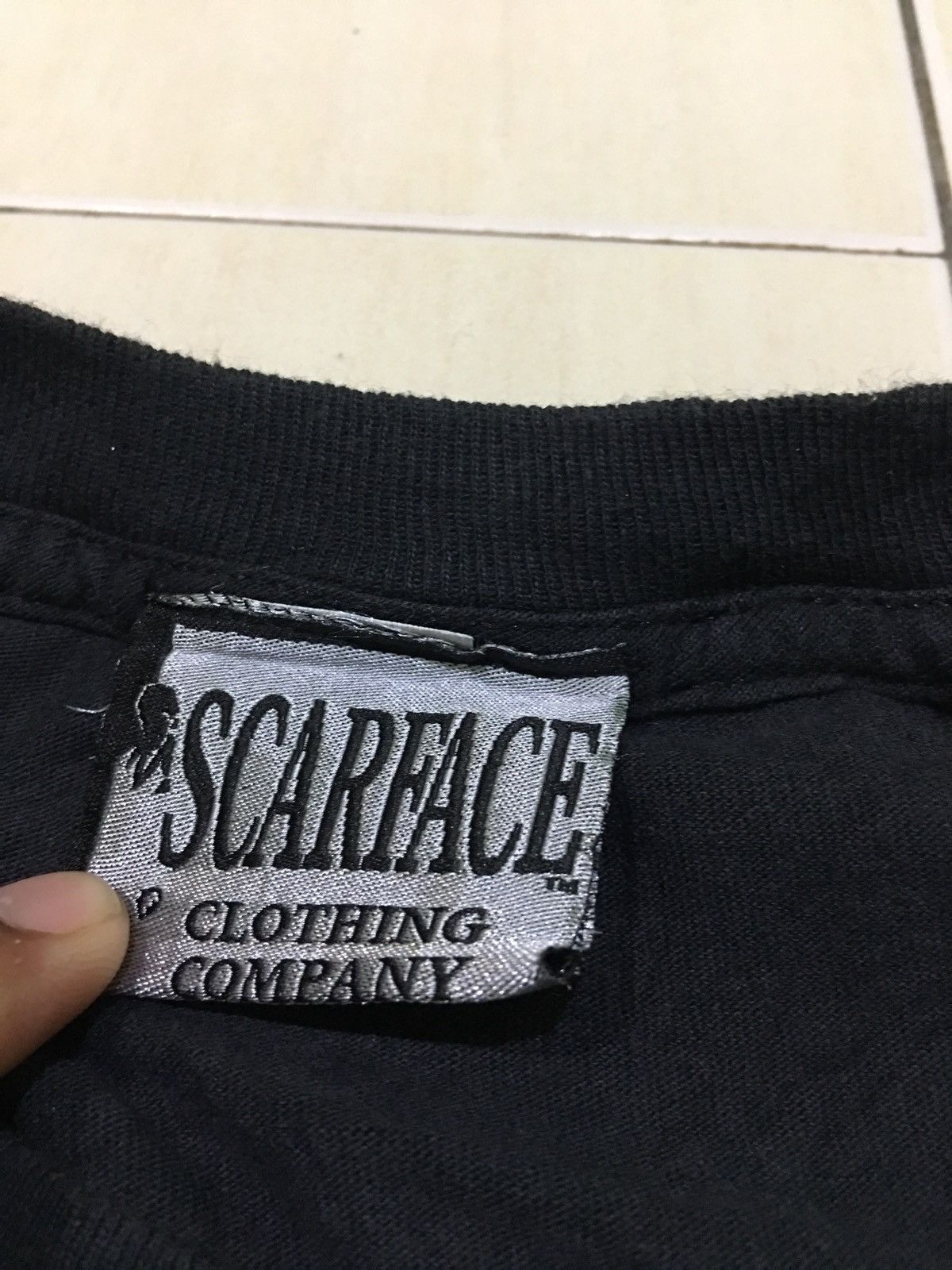 Vintage vintage Movie Scarface Mpr Hip Hop Shirt Size US XL / EU 56 / 4 - 4 Thumbnail
