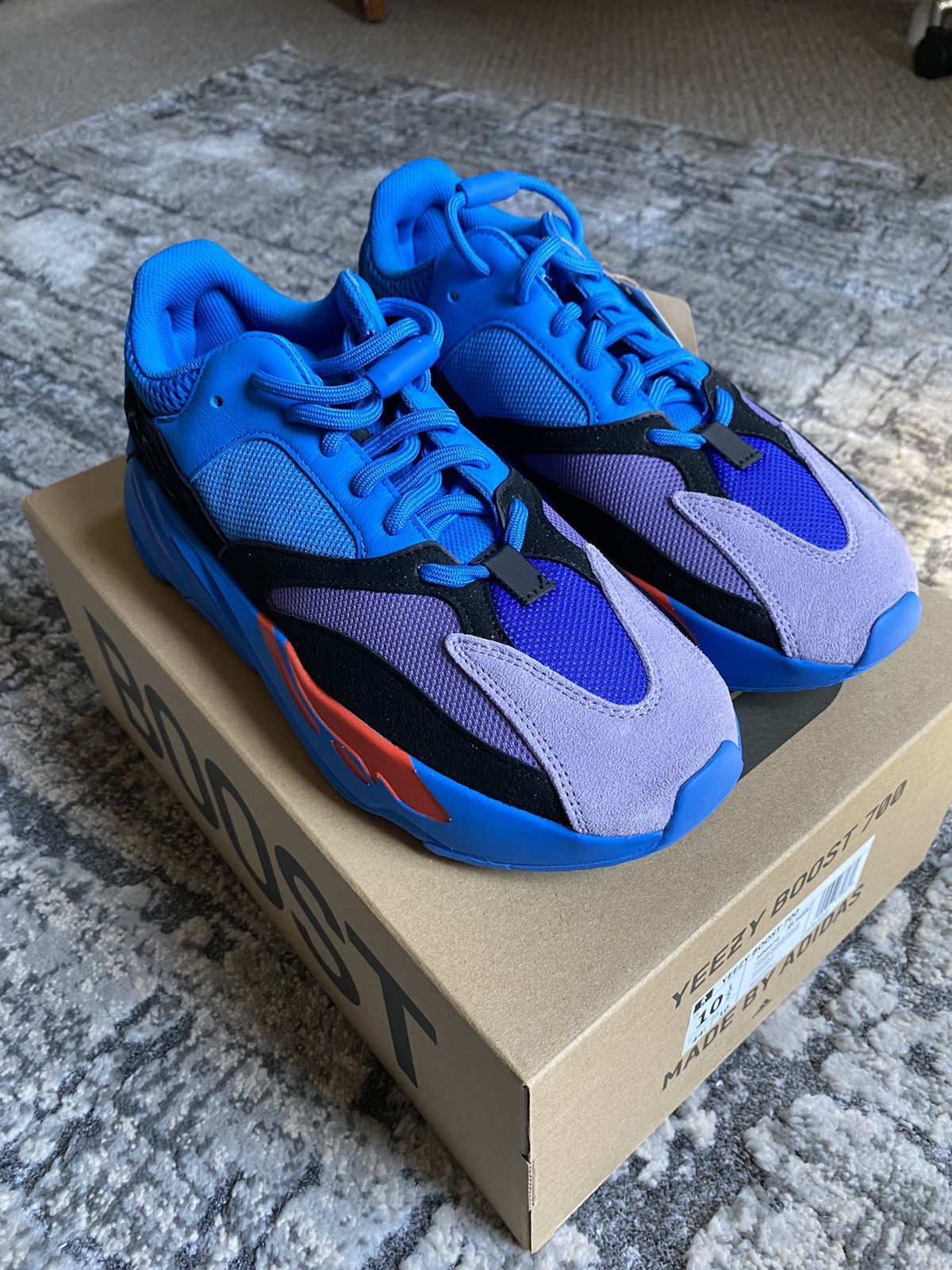 Adidas × Kanye West Adidas Yeezy Boost 700 Hi-Res Blue Size US 10.5 / EU 43-44 - 2 Thumbnail