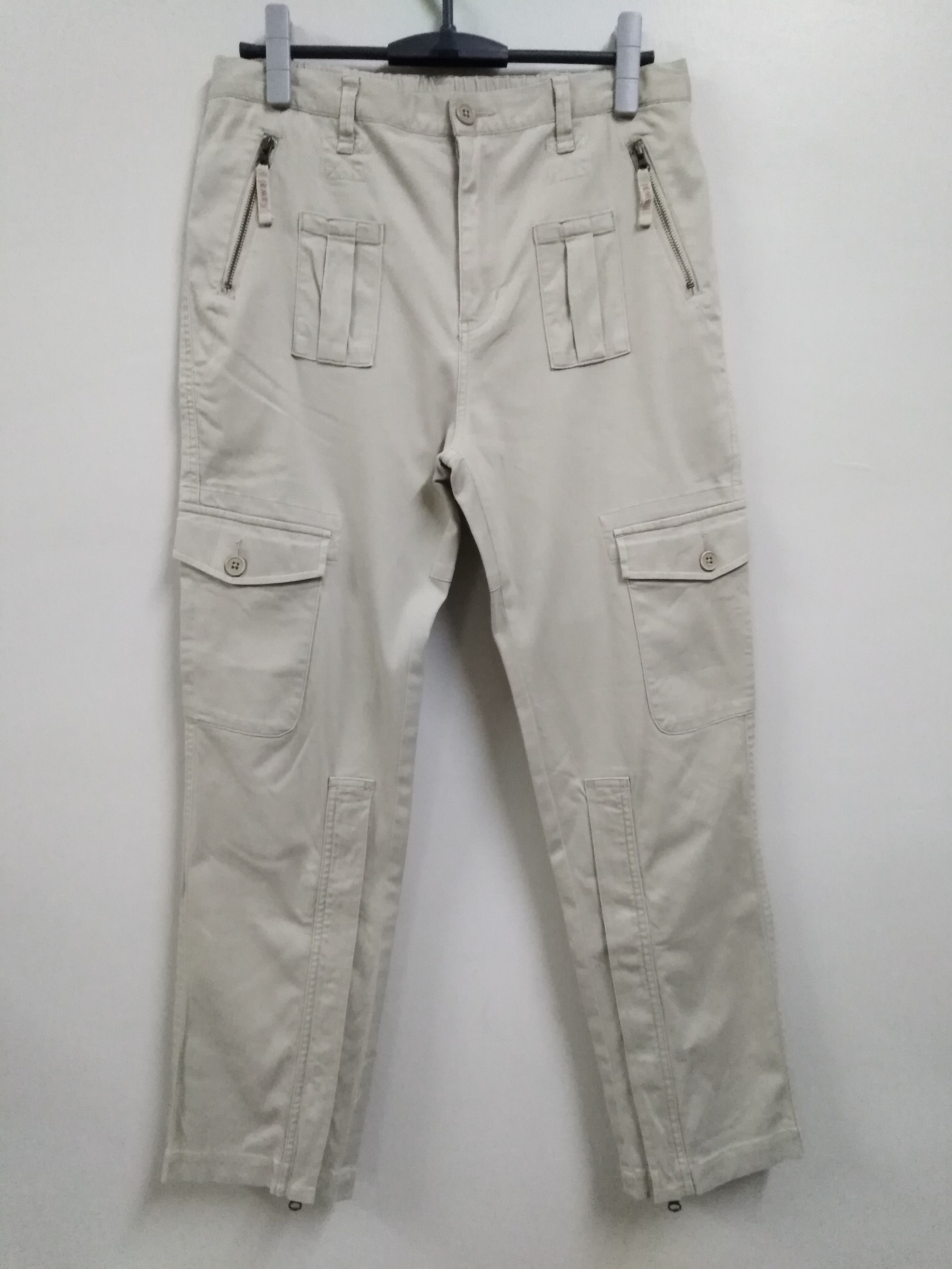 Japanese Kawai Okada Zipper Legs Cargo Pant