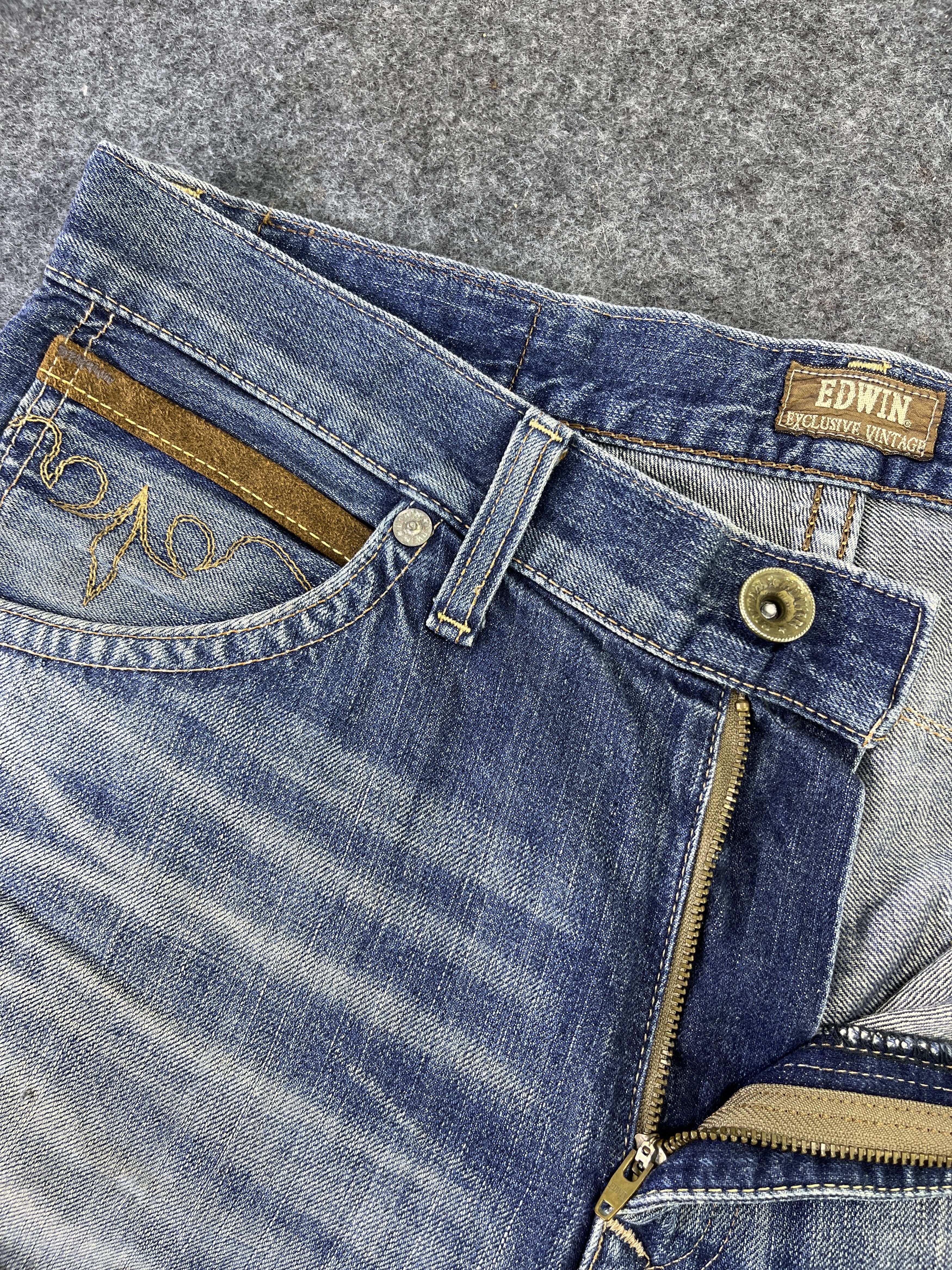Edwin Edwin 403 Exclusive Vintage Jeans - J867 Size US 34 / EU 50 - 7 Thumbnail