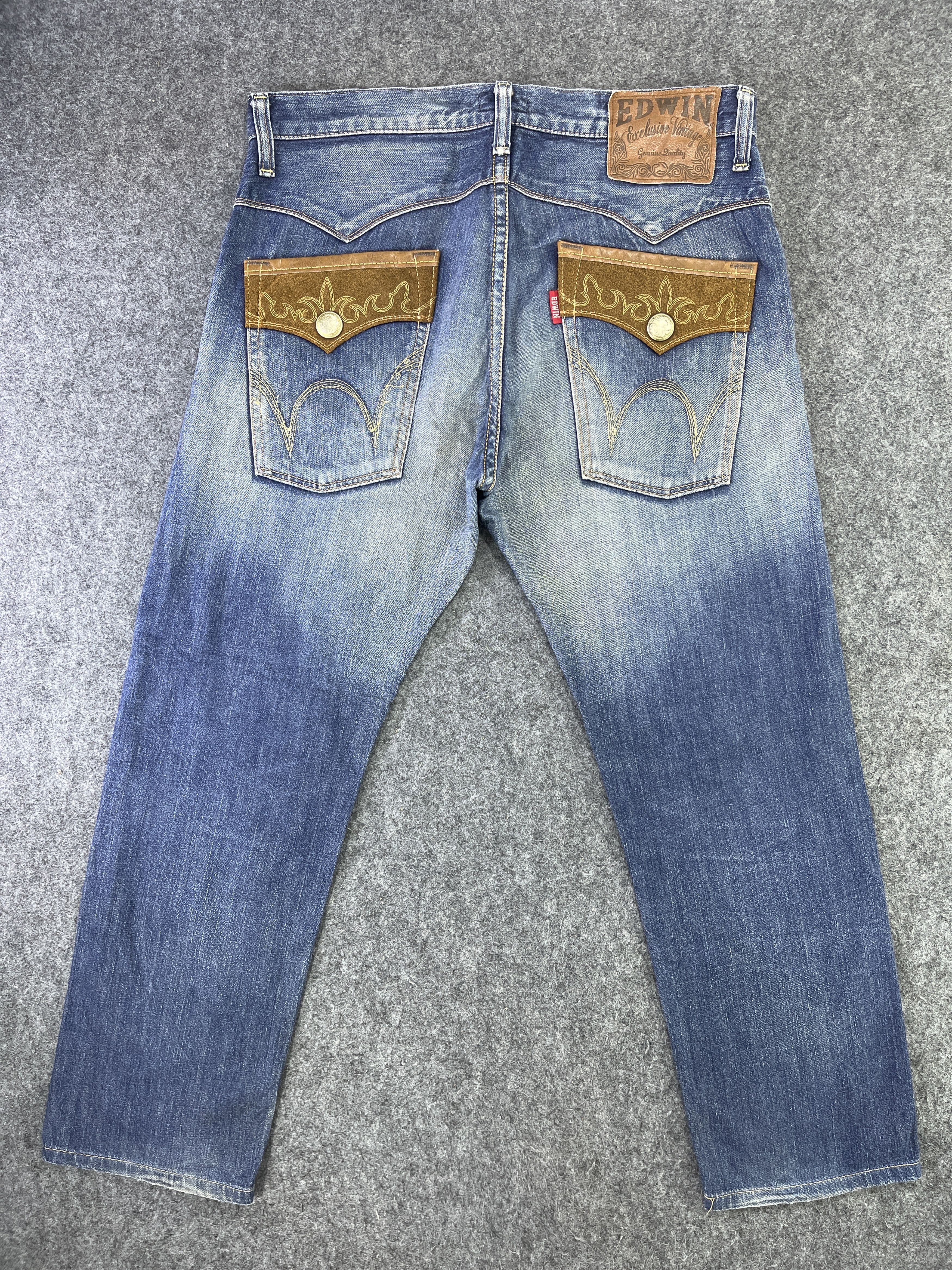 Edwin Edwin 403 Exclusive Vintage Jeans - J867 Size US 34 / EU 50 - 2 Thumbnail