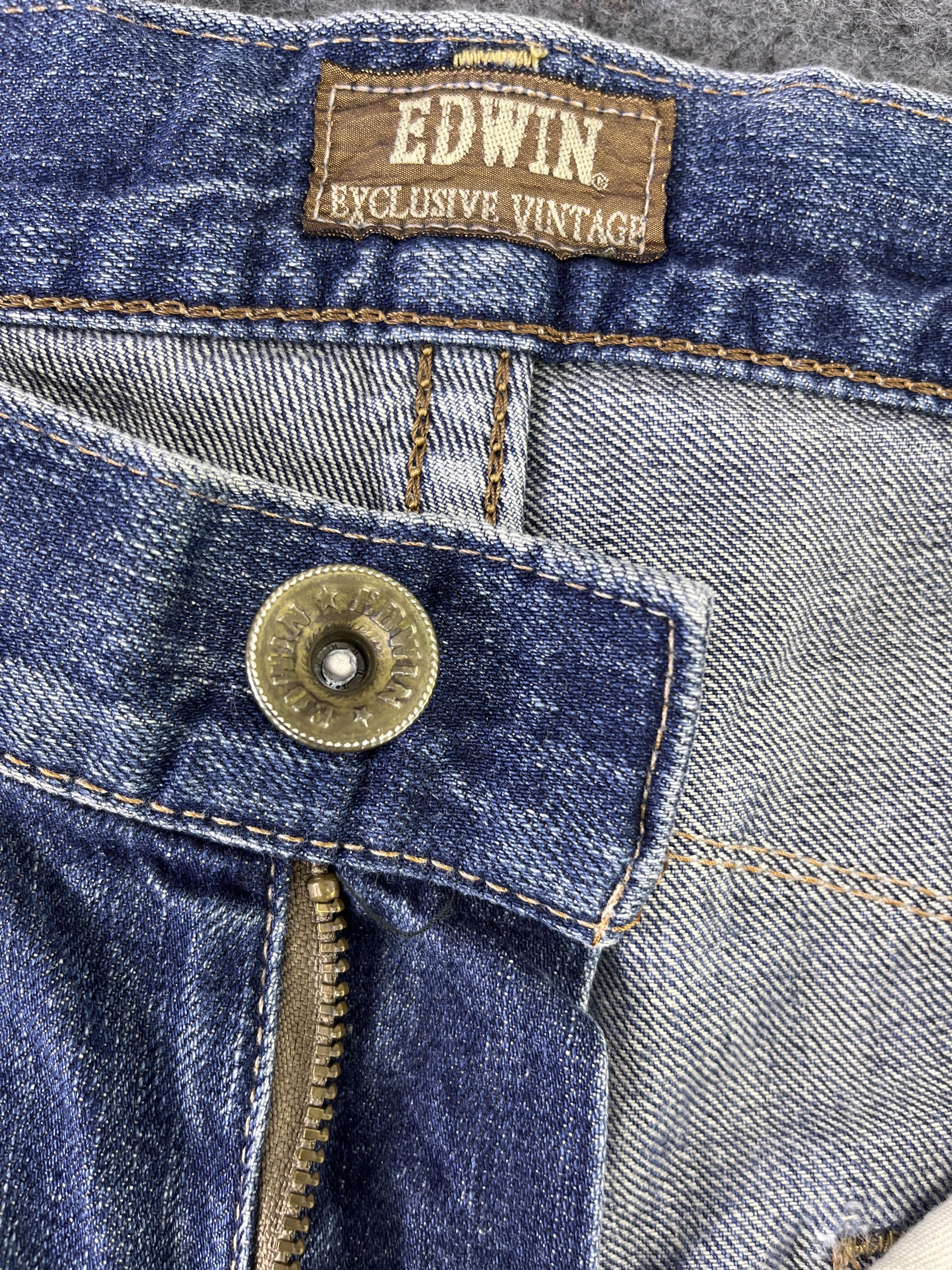 Edwin Edwin 403 Exclusive Vintage Jeans - J867 Size US 34 / EU 50 - 10 Thumbnail