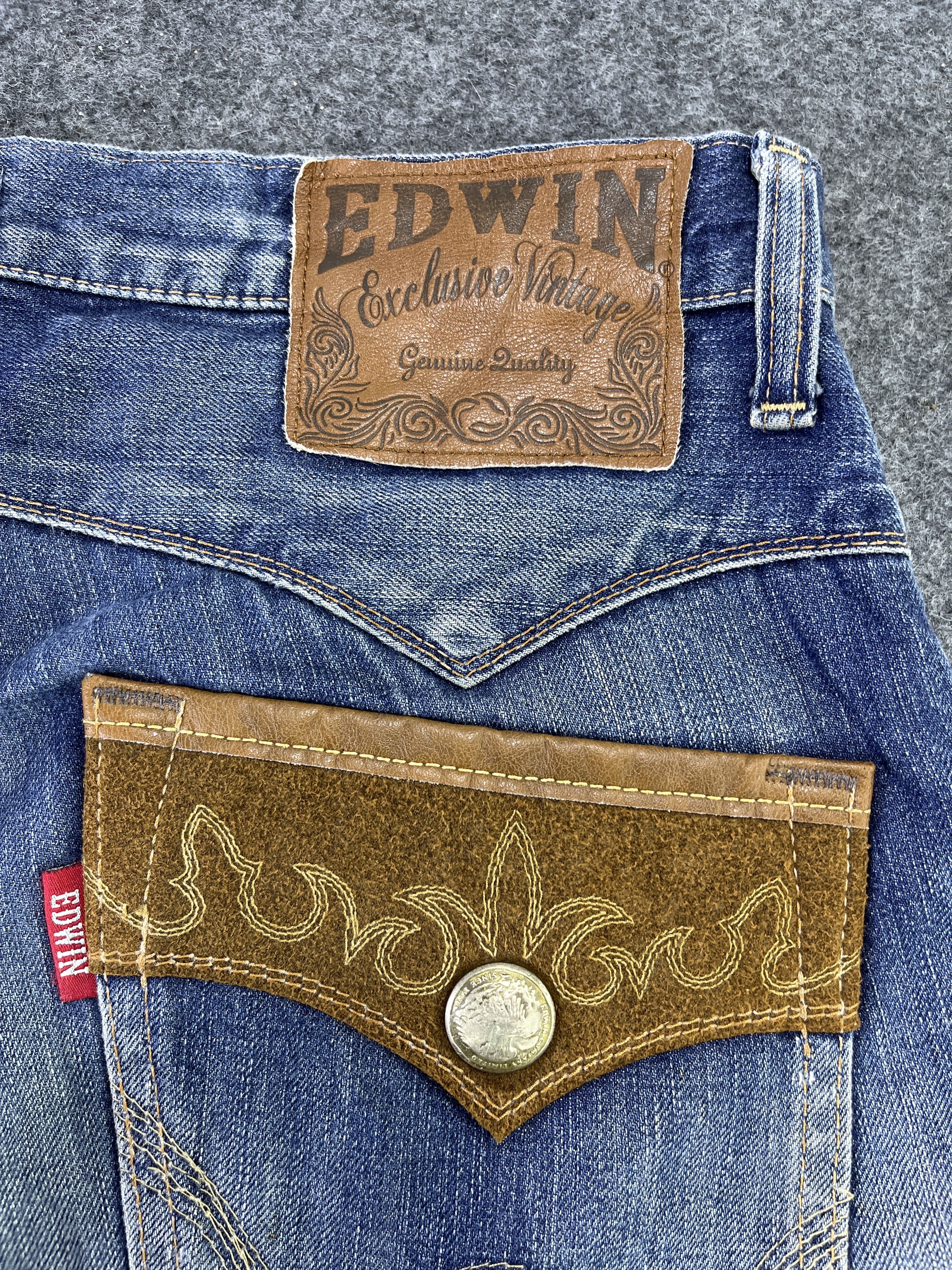 Edwin Edwin 403 Exclusive Vintage Jeans - J867 Size US 34 / EU 50 - 14 Thumbnail