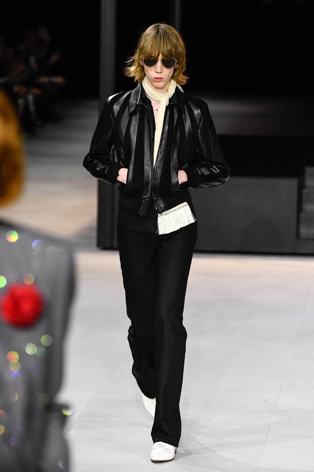 Celine × Hedi Slimane Celine SS20 Runaway Piece Patchwork leather by Hedi Slimane Size US M / EU 48-50 / 2 - 2 Thumbnail