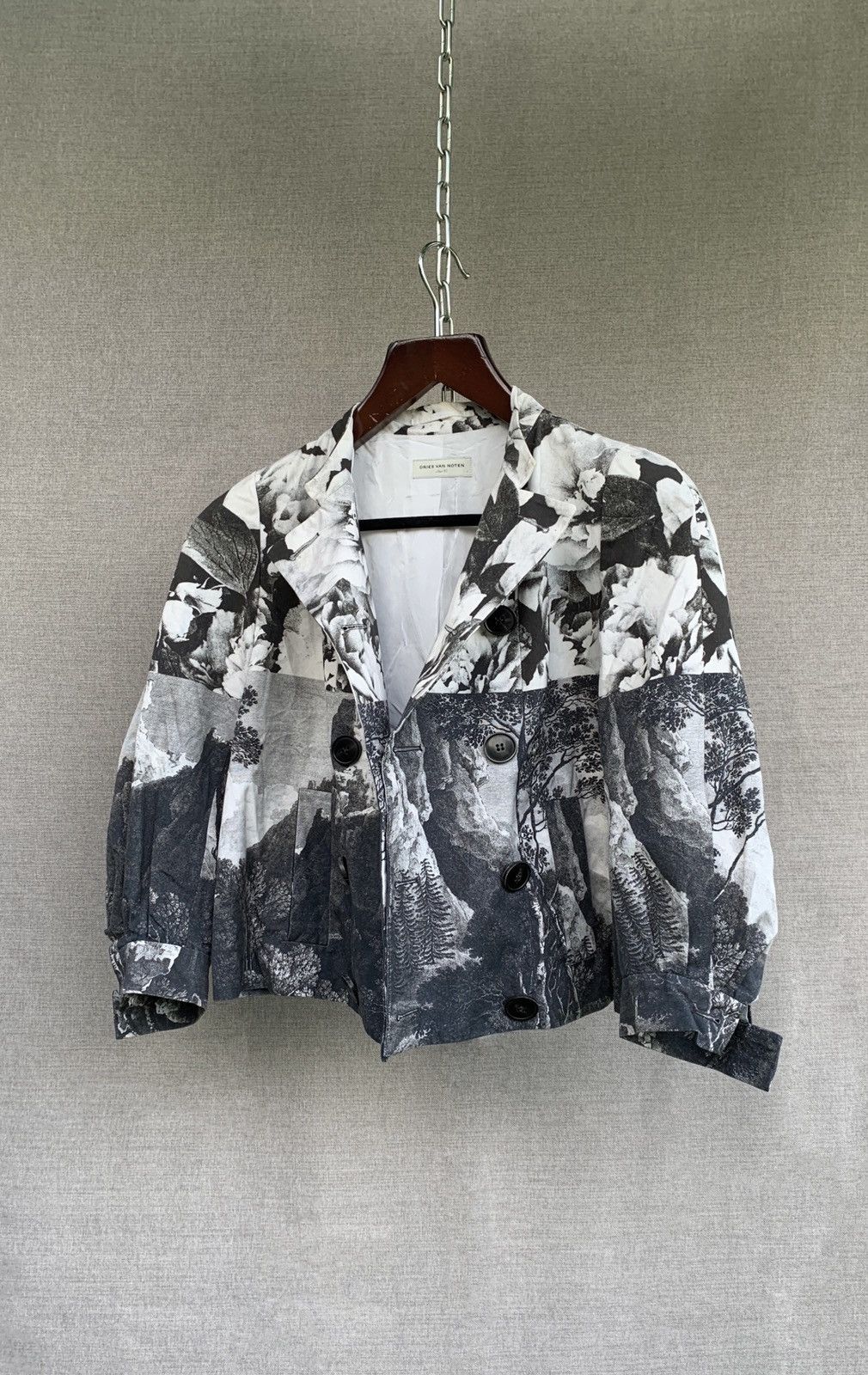 Dries Van Noten SS12 Dries van noten jungle vista double breasted jacket Size US XS / EU 42 / 0 - 2 Thumbnail
