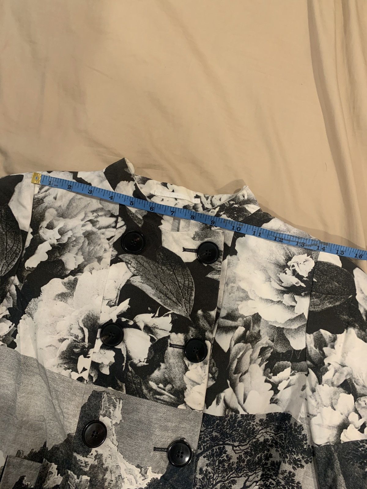 Dries Van Noten SS12 Dries van noten jungle vista double breasted jacket Size US XS / EU 42 / 0 - 21 Thumbnail