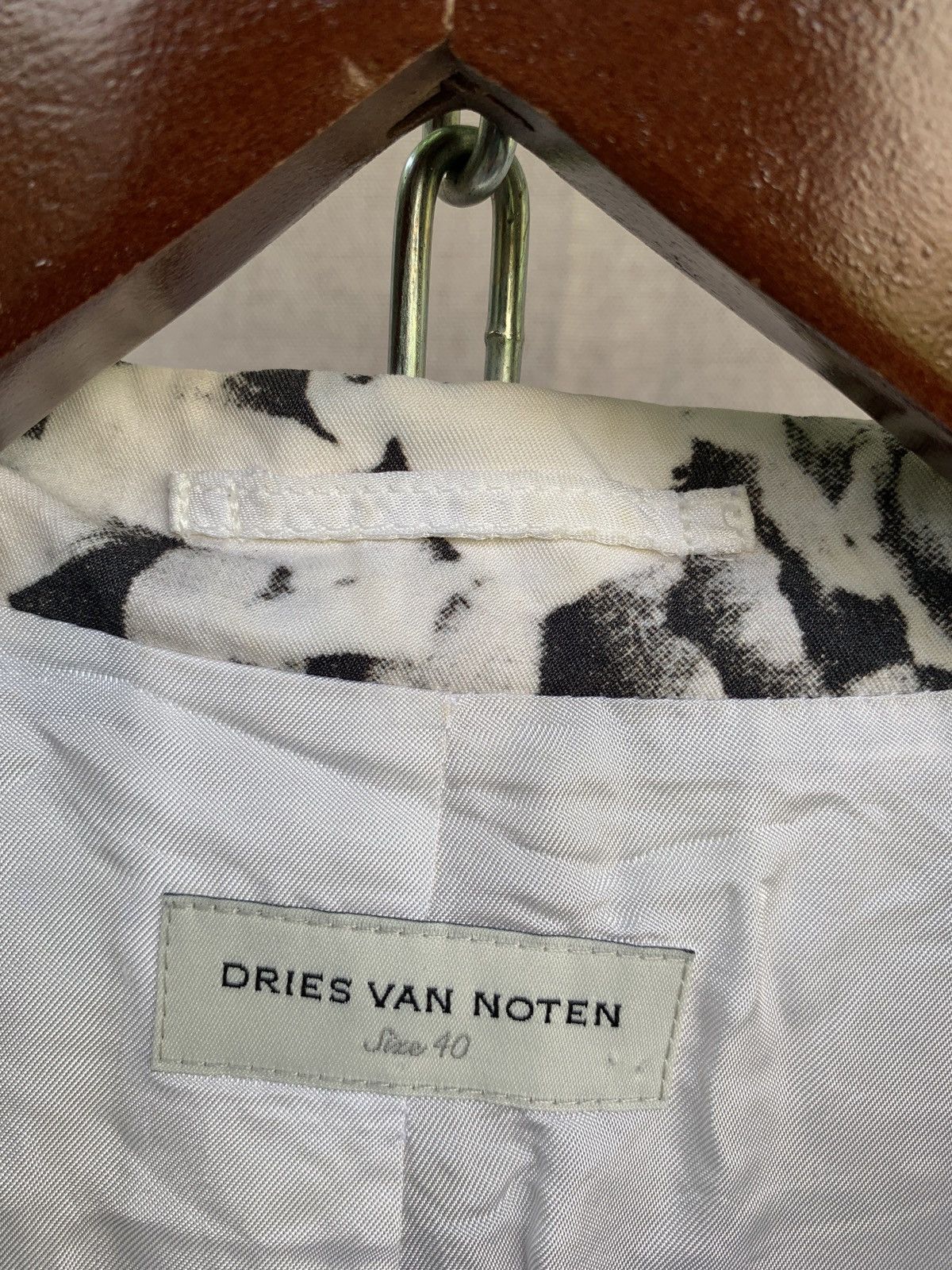 Dries Van Noten SS12 Dries van noten jungle vista double breasted jacket Size US XS / EU 42 / 0 - 16 Thumbnail