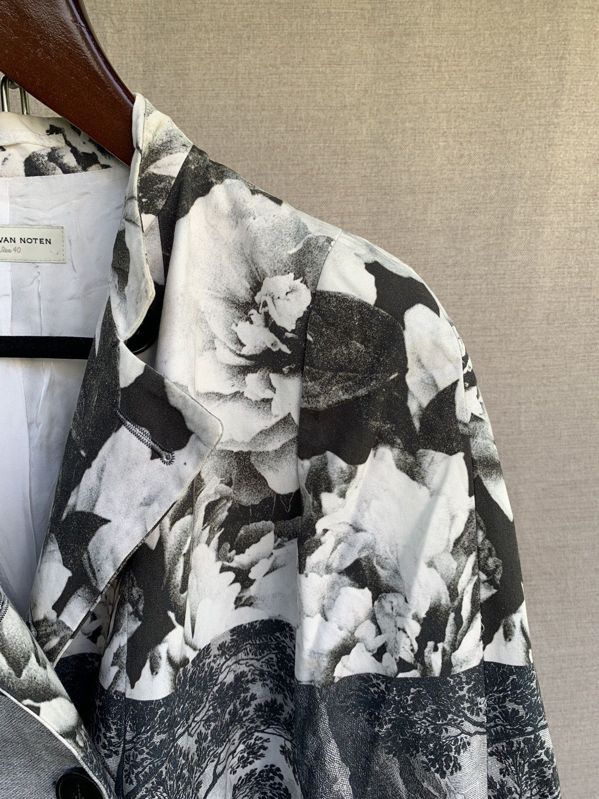 Dries Van Noten SS12 Dries van noten jungle vista double breasted jacket Size US XS / EU 42 / 0 - 3 Thumbnail