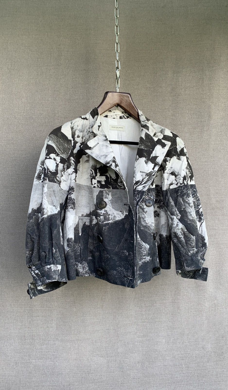 Dries Van Noten SS12 Dries van noten jungle vista double breasted jacket Size US XS / EU 42 / 0 - 1 Thumbnail