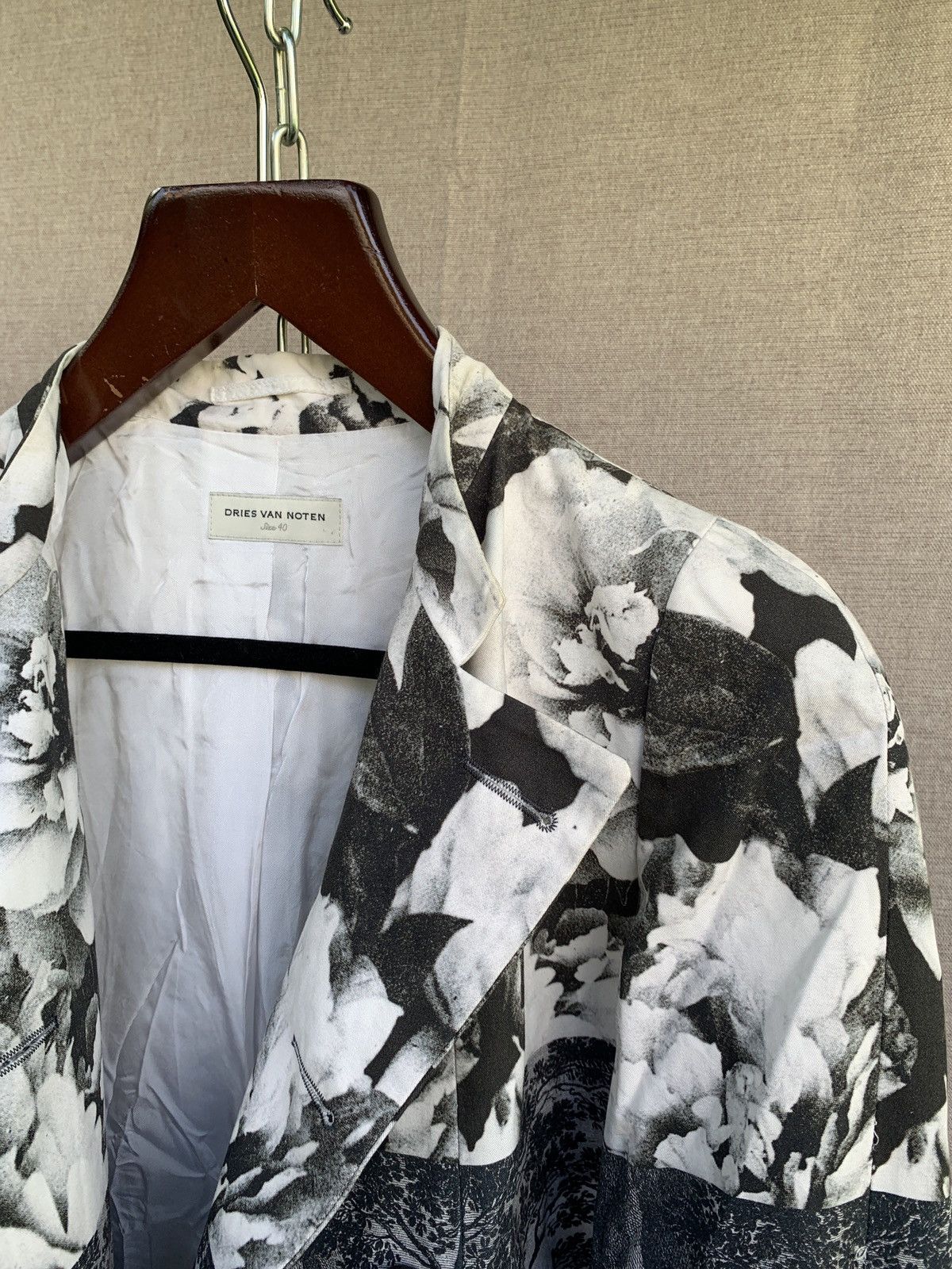 Dries Van Noten SS12 Dries van noten jungle vista double breasted jacket Size US XS / EU 42 / 0 - 17 Thumbnail