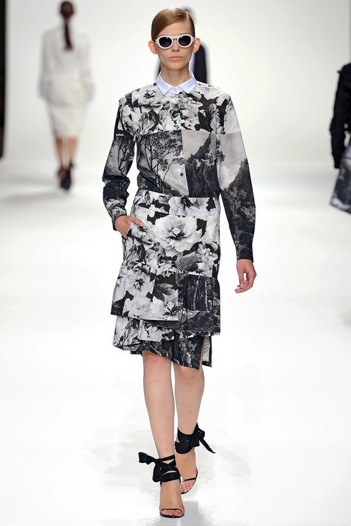 Dries Van Noten SS12 Dries van noten jungle vista double breasted jacket Size US XS / EU 42 / 0 - 18 Thumbnail