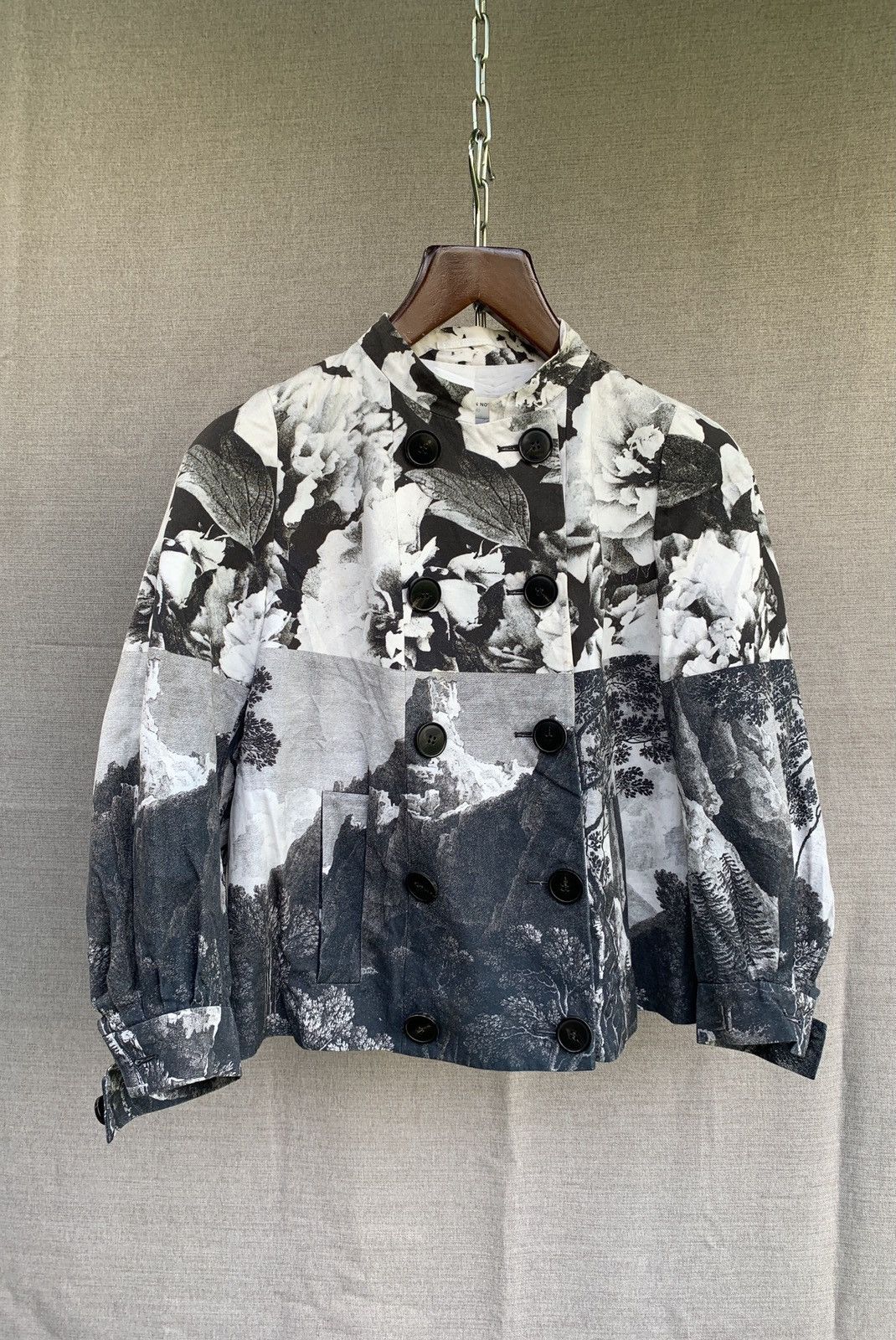 Dries Van Noten SS12 Dries van noten jungle vista double breasted jacket Size US XS / EU 42 / 0 - 13 Thumbnail