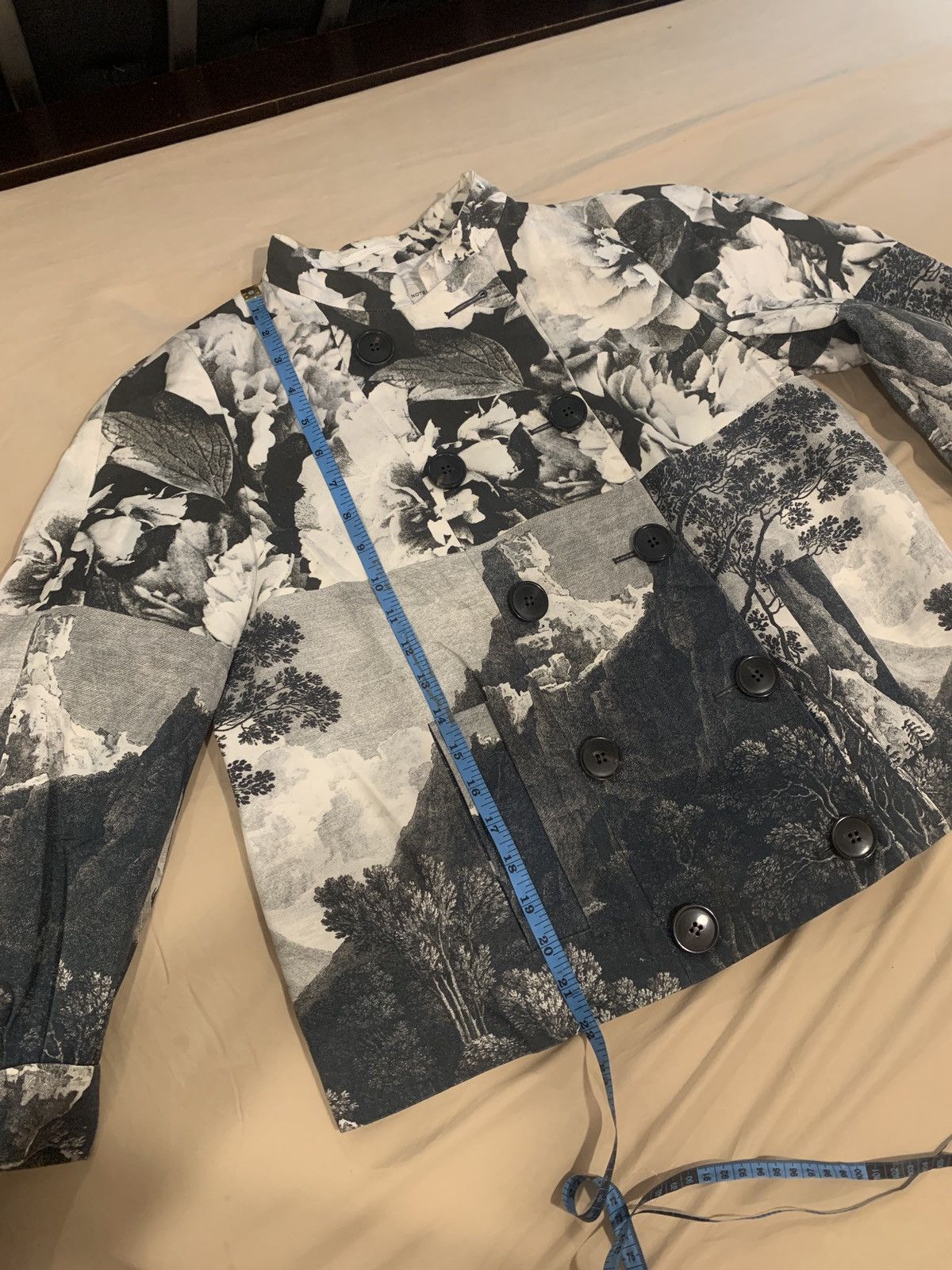 Dries Van Noten SS12 Dries van noten jungle vista double breasted jacket Size US XS / EU 42 / 0 - 20 Thumbnail