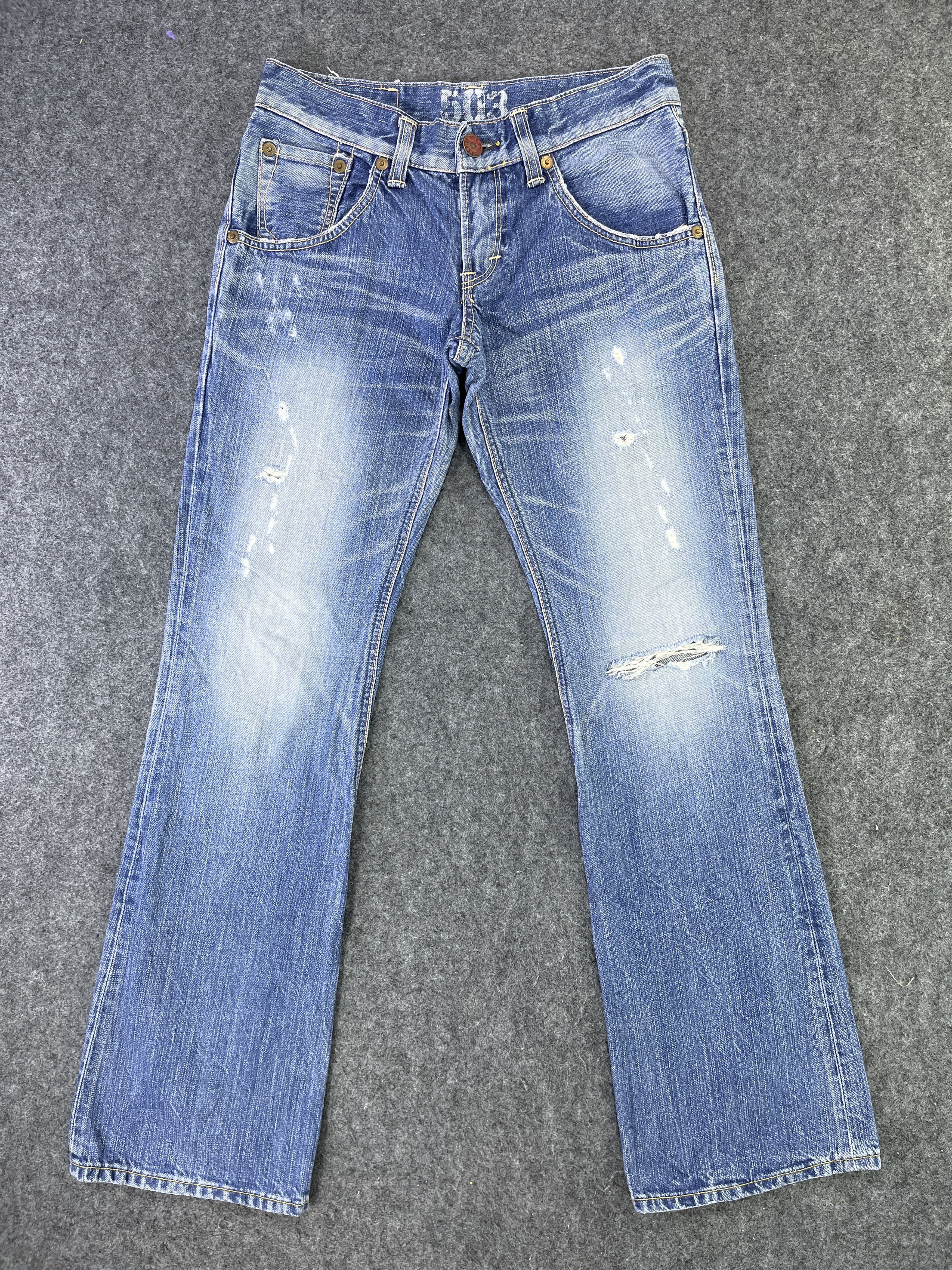 【美品】EDWIN BLUE TRIP 503 FLARE W34 L33 FLARE🔥VINTAGE EDWIN 503 FLARE BLUE TRIP MADE IN JAPAN JEANS