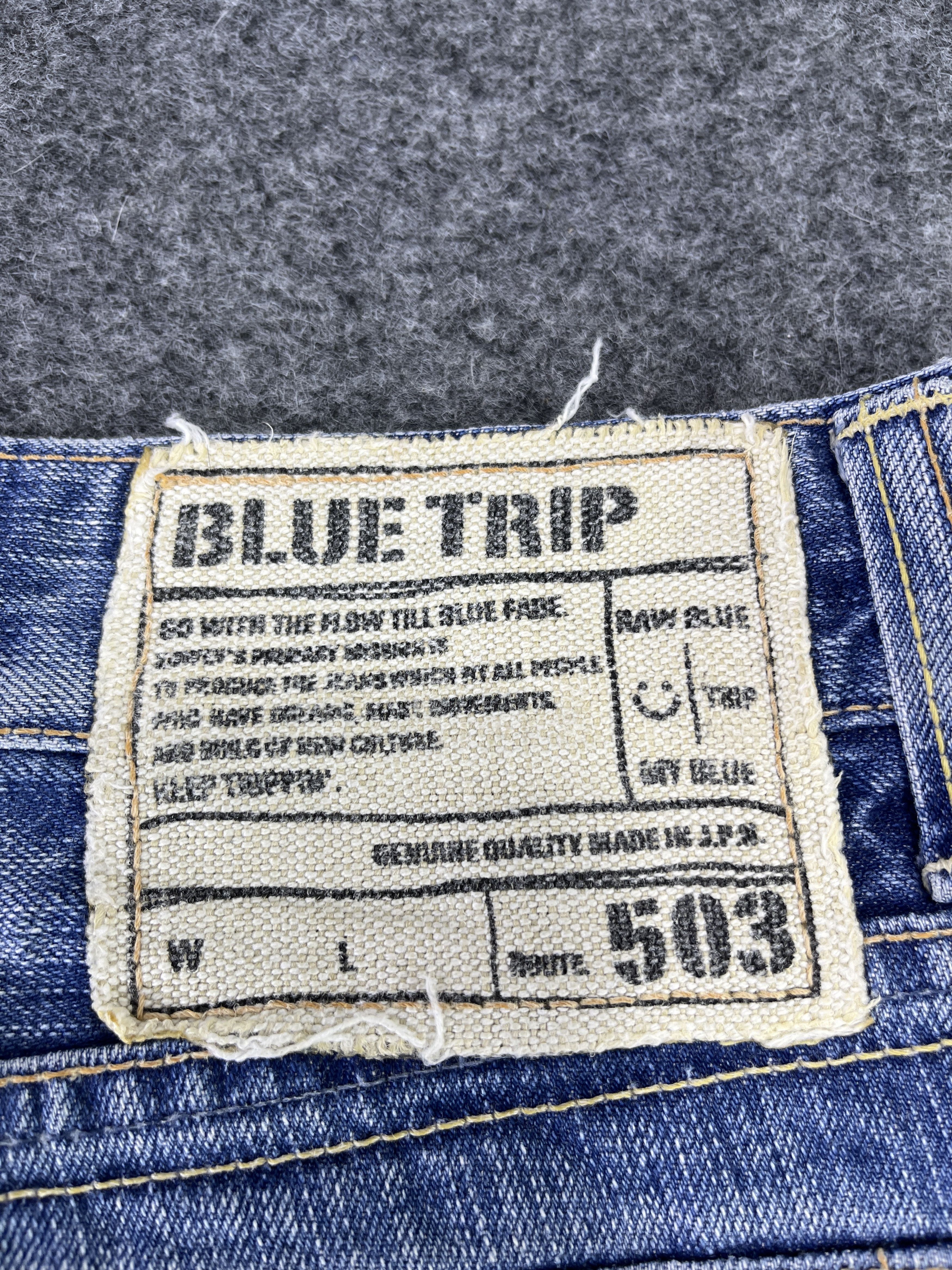 Edwin Edwin 503 Blue Trip Jeans Flare Denim - J783 Size 32" / US 10 / IT 46 - 12 Thumbnail