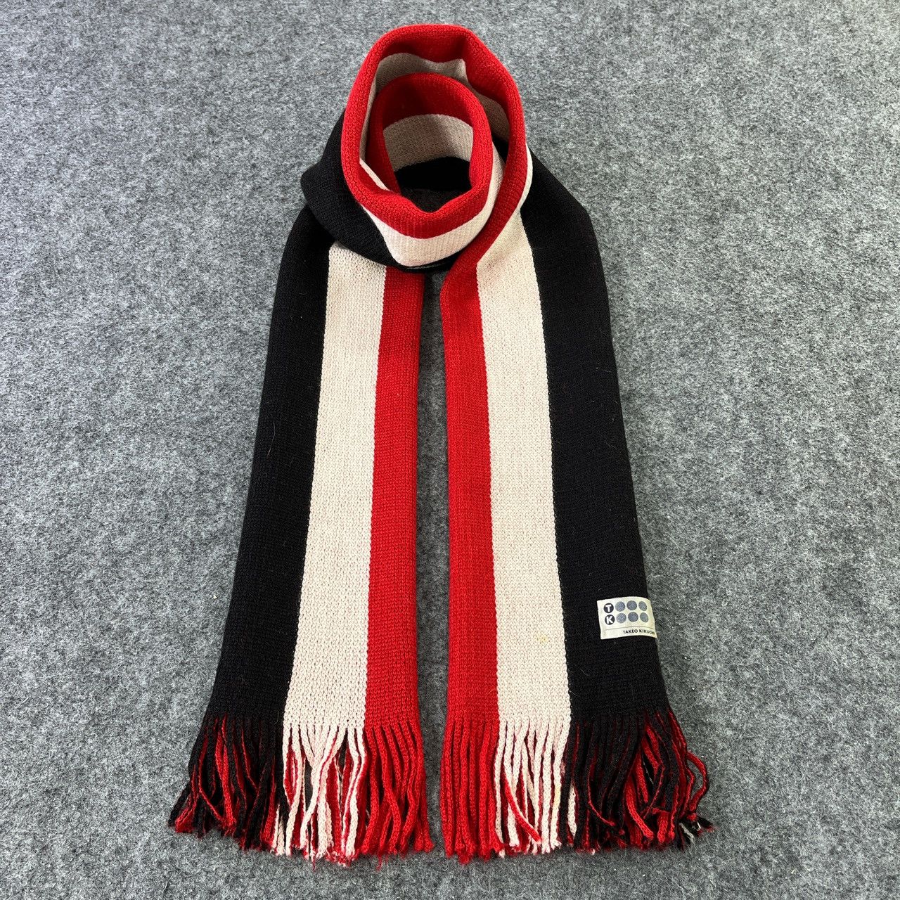 Takeo Kikuchi × Vintage TAKEO KIKUCHI SCARVES / MUFFLER / NECKWEAR T476 Size ONE SIZE - 1 Thumbnail