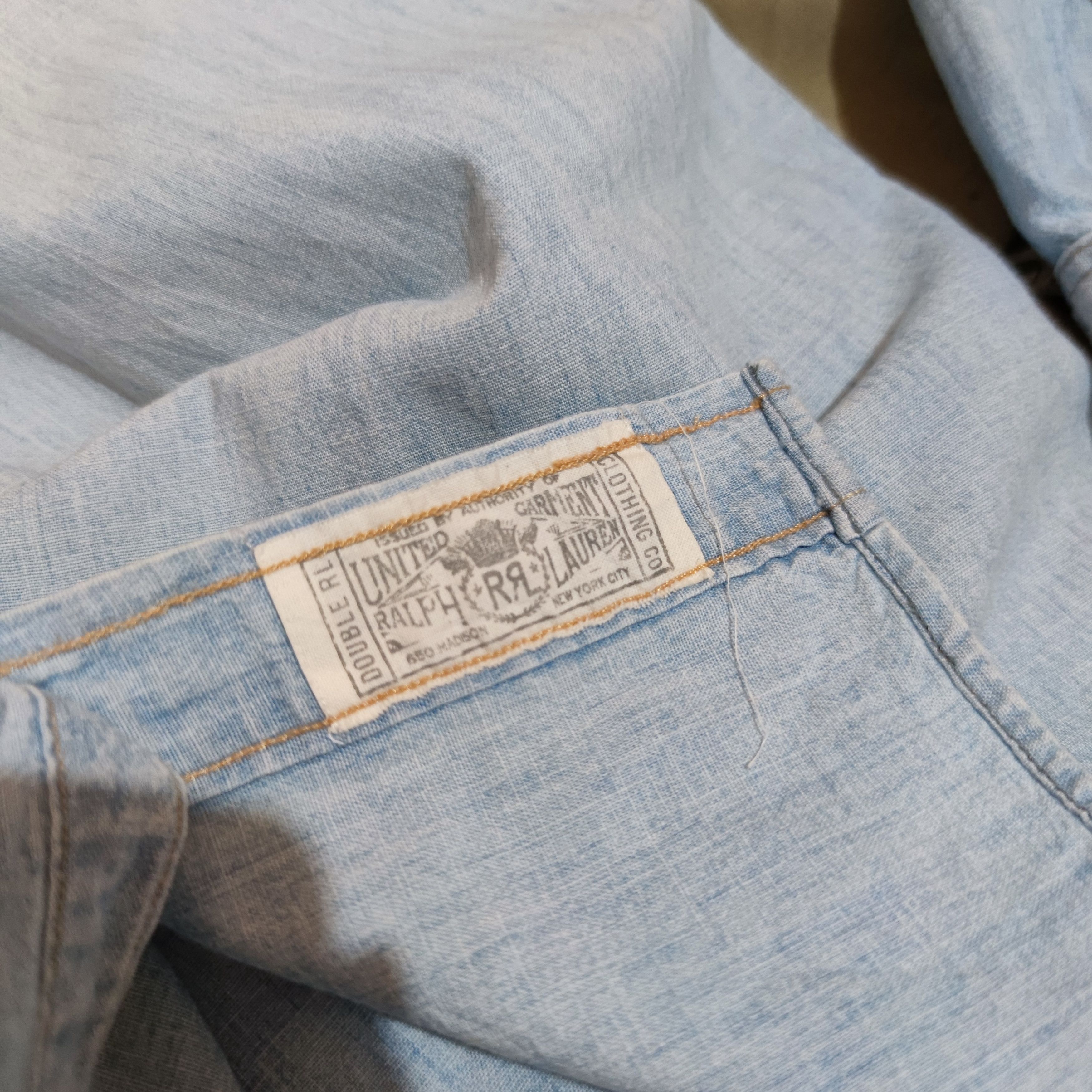RRL Ralph Lauren Vintage Double RL Western Shirt Size US S / EU 44-46 / 1 - 8 Thumbnail