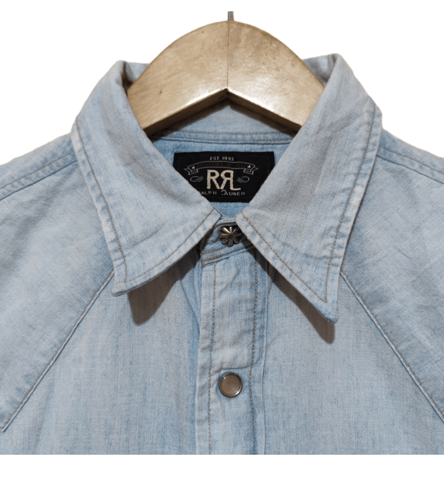 RRL Ralph Lauren Vintage Double RL Western Shirt Size US S / EU 44-46 / 1 - 13 Thumbnail