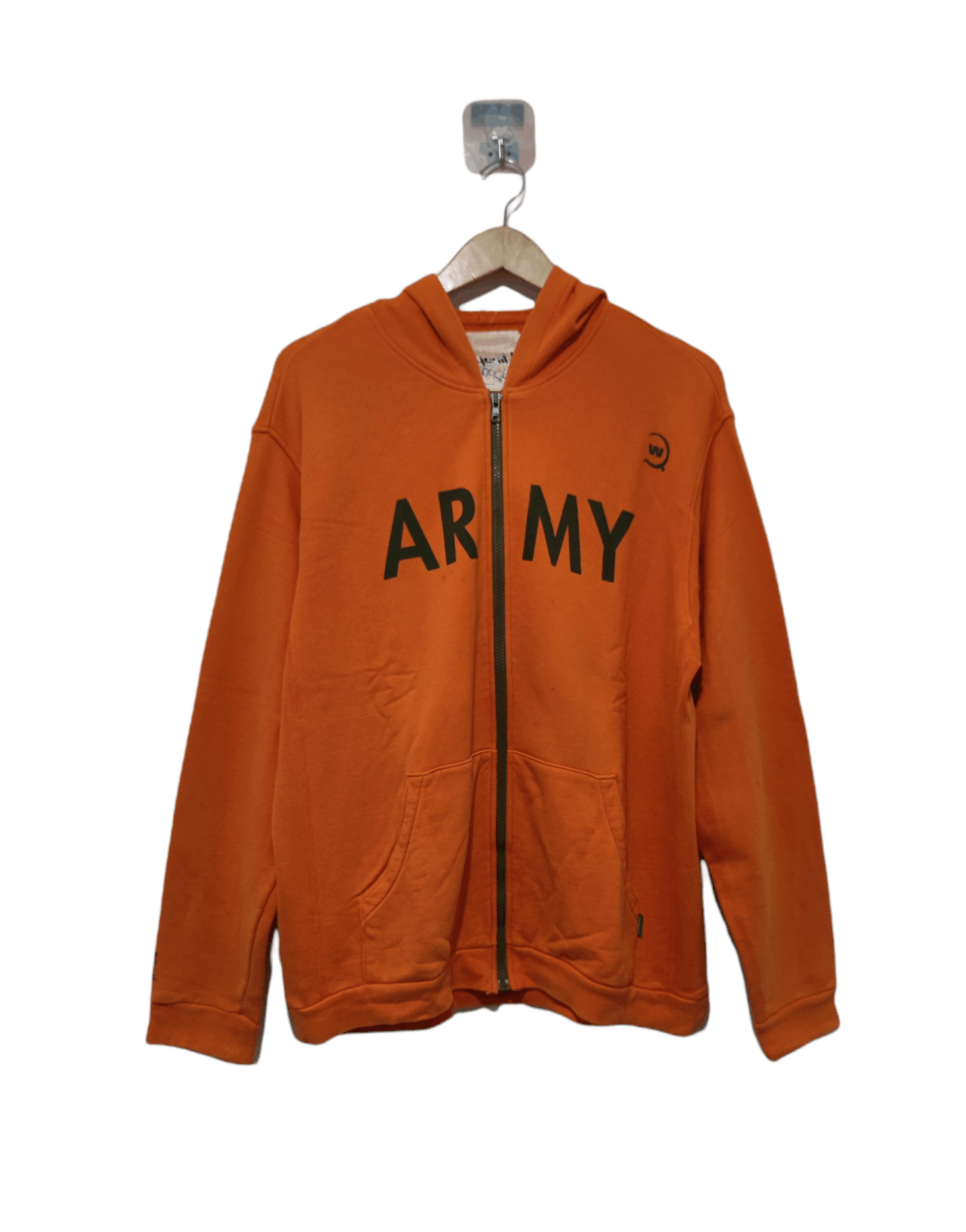 Wtaps Big Logo ARMY Zip Up Hoodie Size US M / EU 48-50 / 2 - 1 Thumbnail