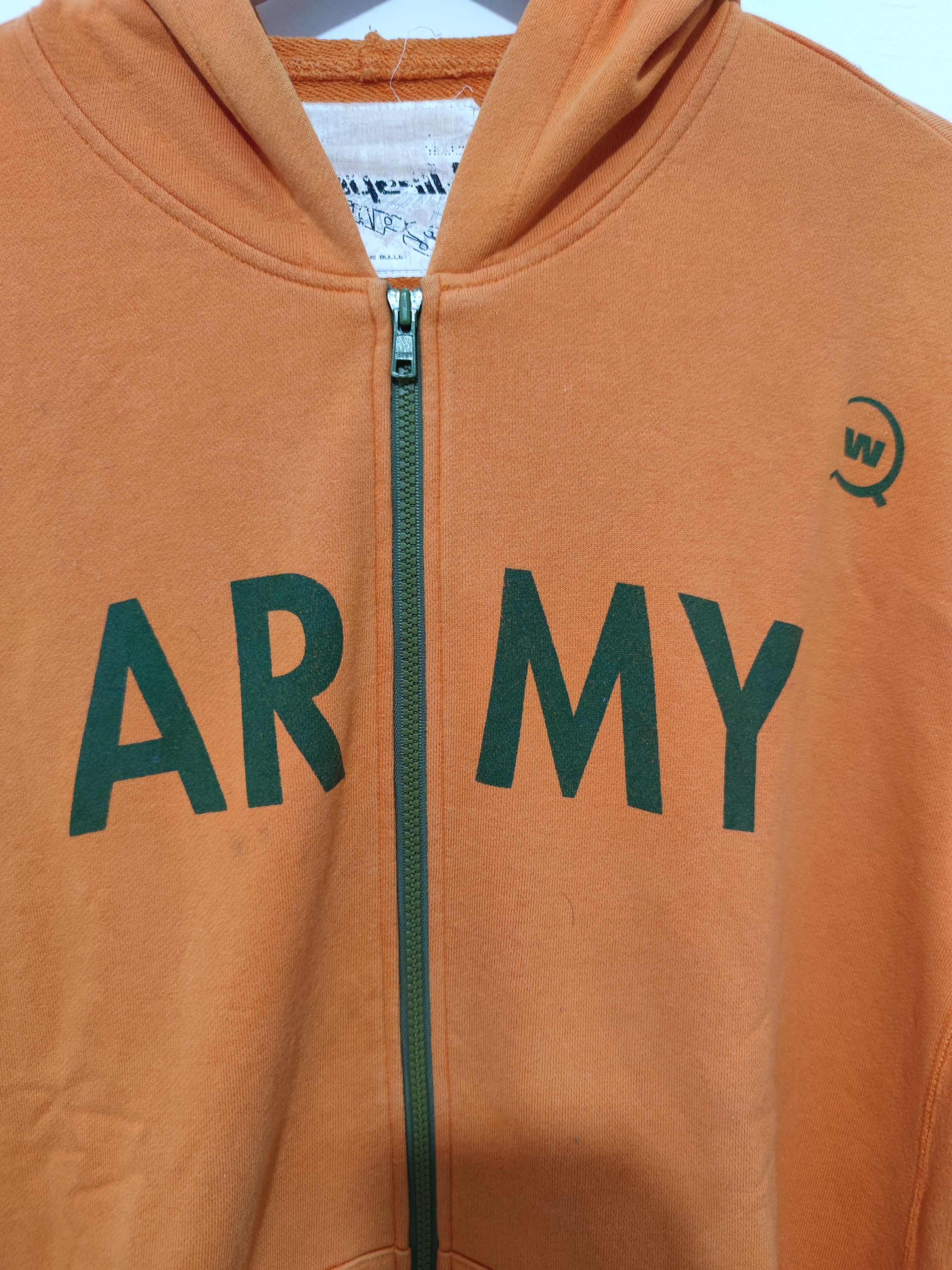 Wtaps Big Logo ARMY Zip Up Hoodie Size US M / EU 48-50 / 2 - 3 Thumbnail