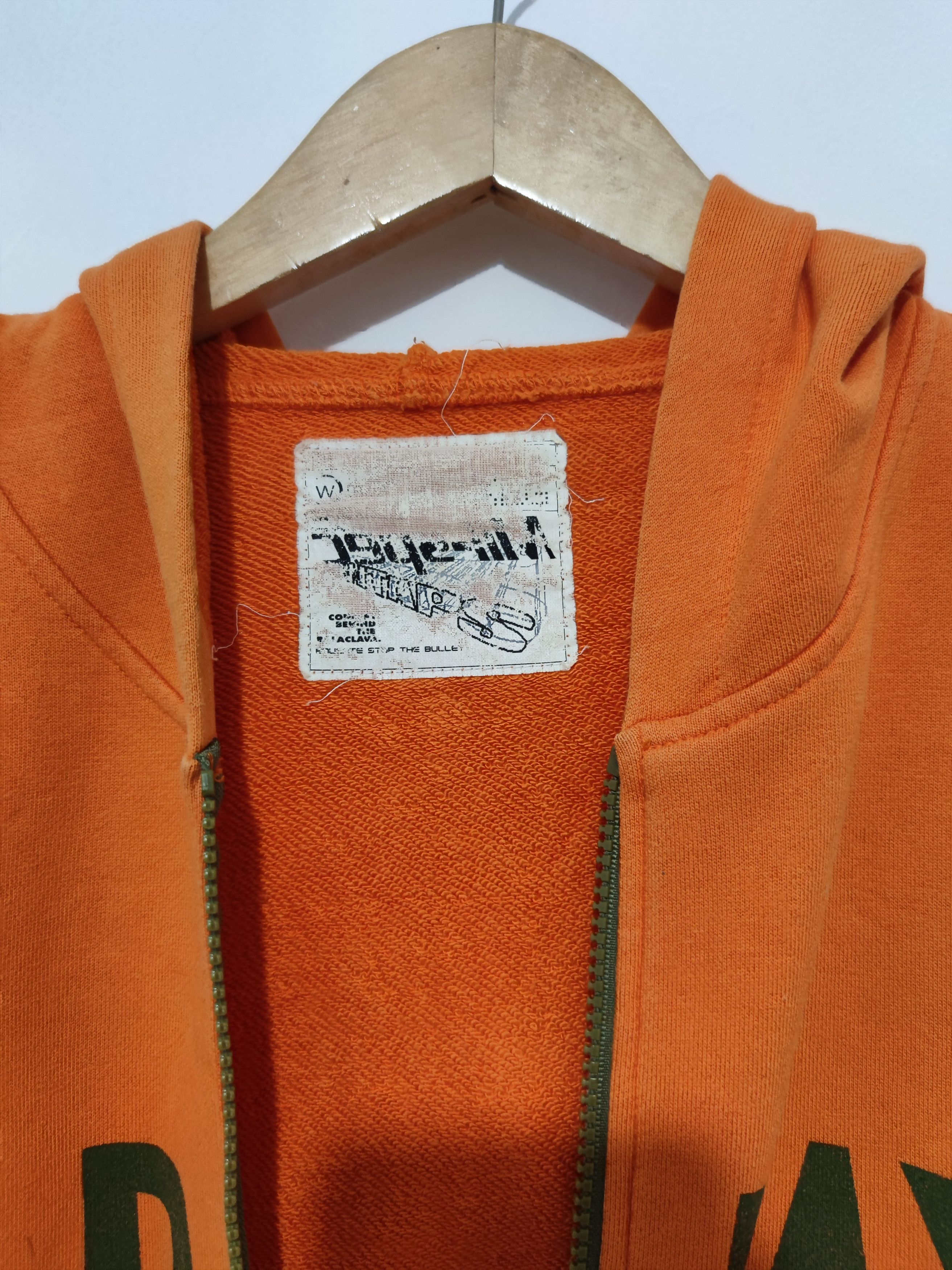 Wtaps Big Logo ARMY Zip Up Hoodie Size US M / EU 48-50 / 2 - 7 Thumbnail