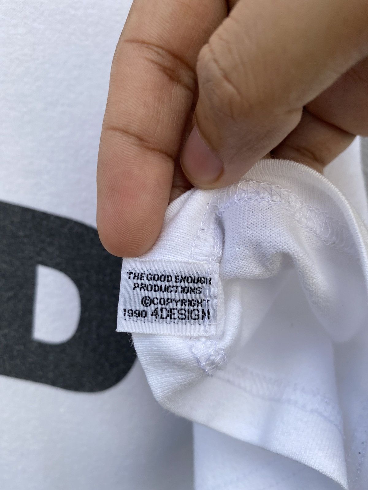 Good Enough vintage 90s good enough by hiroshi fujiwara japan rare tee Size US M / EU 48-50 / 2 - 5 Thumbnail
