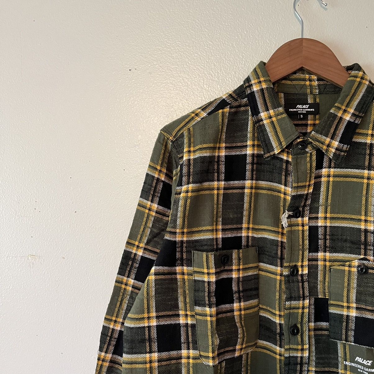 Engineered Garments × Palace Panel Check Work Shirt Size US S / EU 44-46 / 1 - 2 Thumbnail