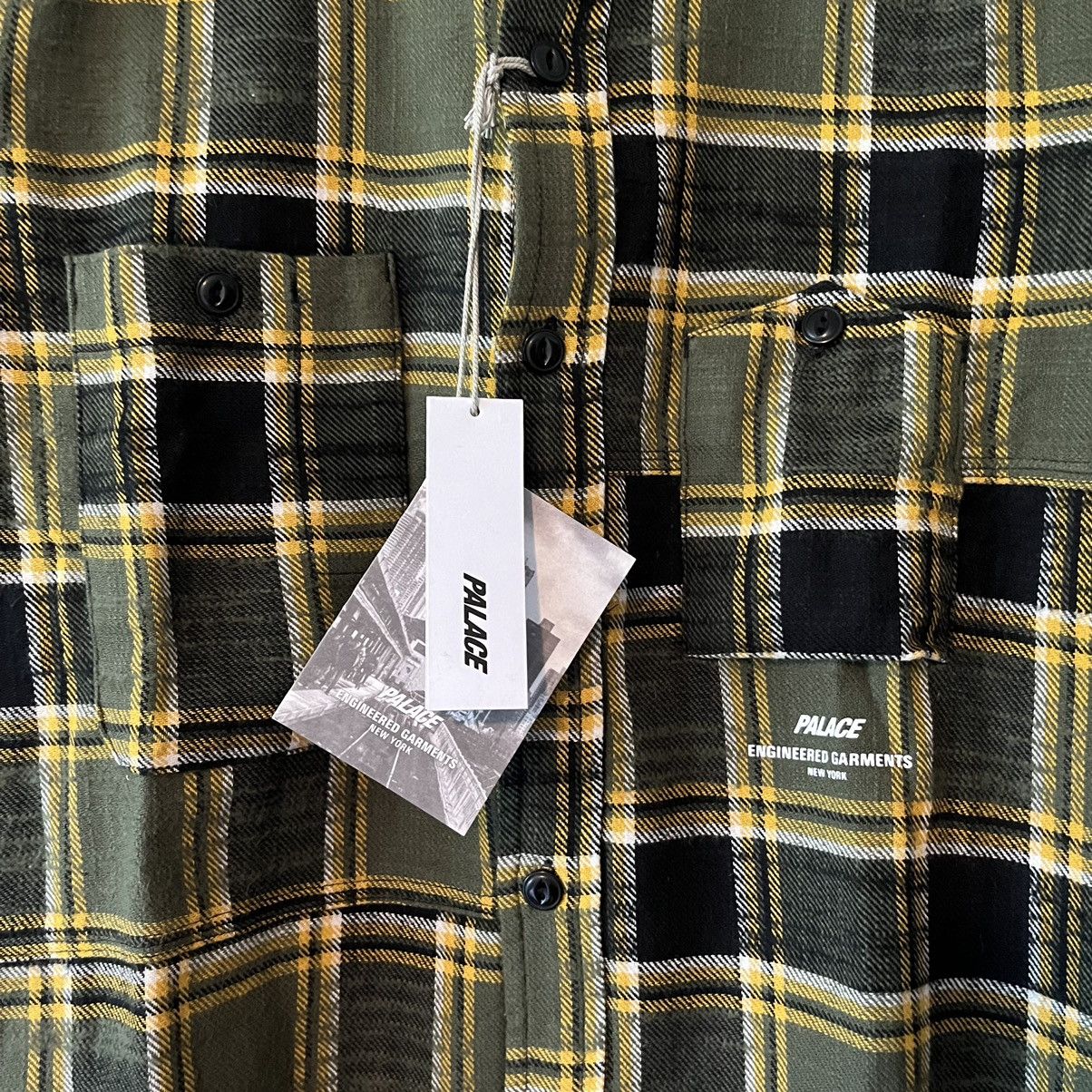 Engineered Garments × Palace Panel Check Work Shirt Size US S / EU 44-46 / 1 - 12 Thumbnail