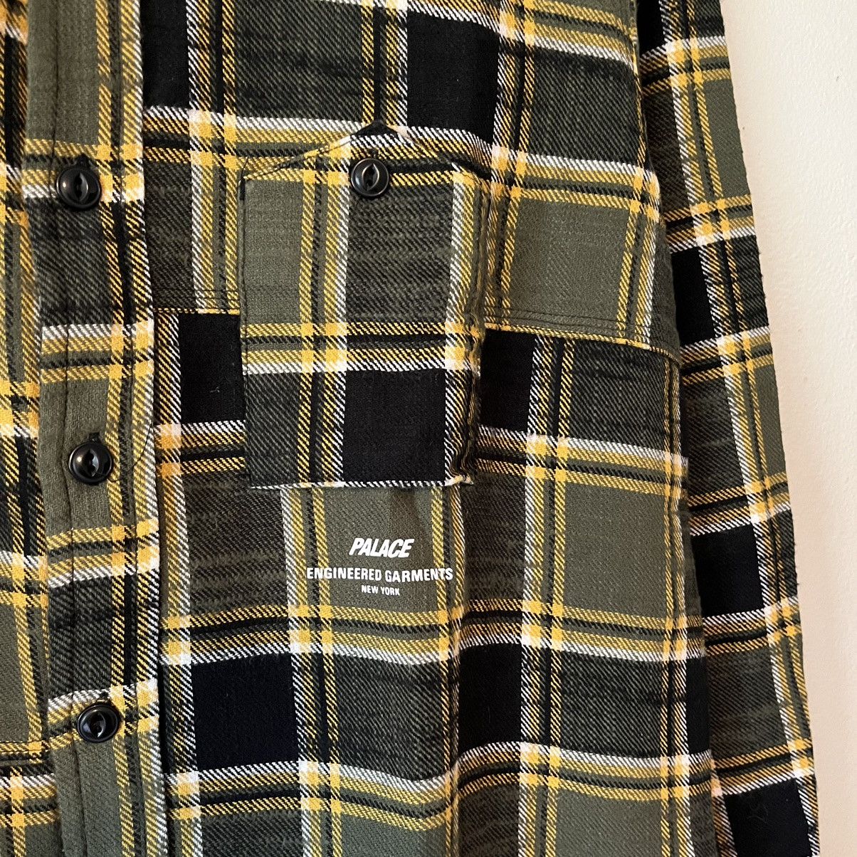 Engineered Garments × Palace Panel Check Work Shirt Size US S / EU 44-46 / 1 - 5 Thumbnail