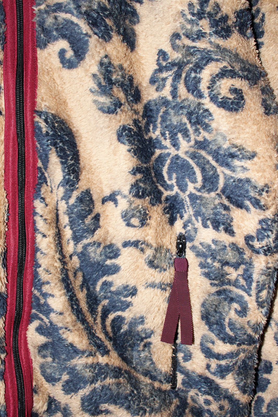 Kapital KAPITAL DAMASK FLORAL PAISLEY FLEECE SHERPA ZIP UP Size US XL / EU 56 / 4 - 4 Thumbnail