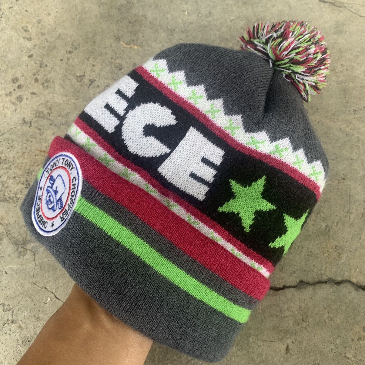 Anime Tony chopper one piece beanie hat cap Size ONE SIZE - 3 Thumbnail