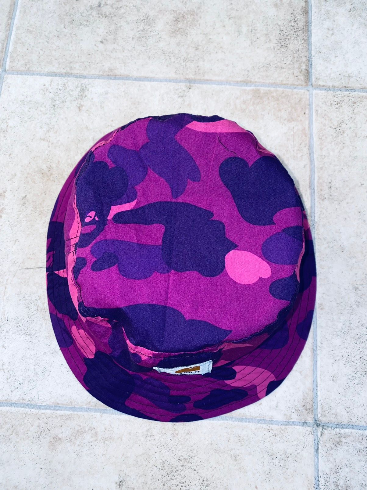 Carhartt Bape rework Camo Bucket Hat L Cav Empt Supreme Nigo Stussy Size ONE SIZE - 5 Thumbnail