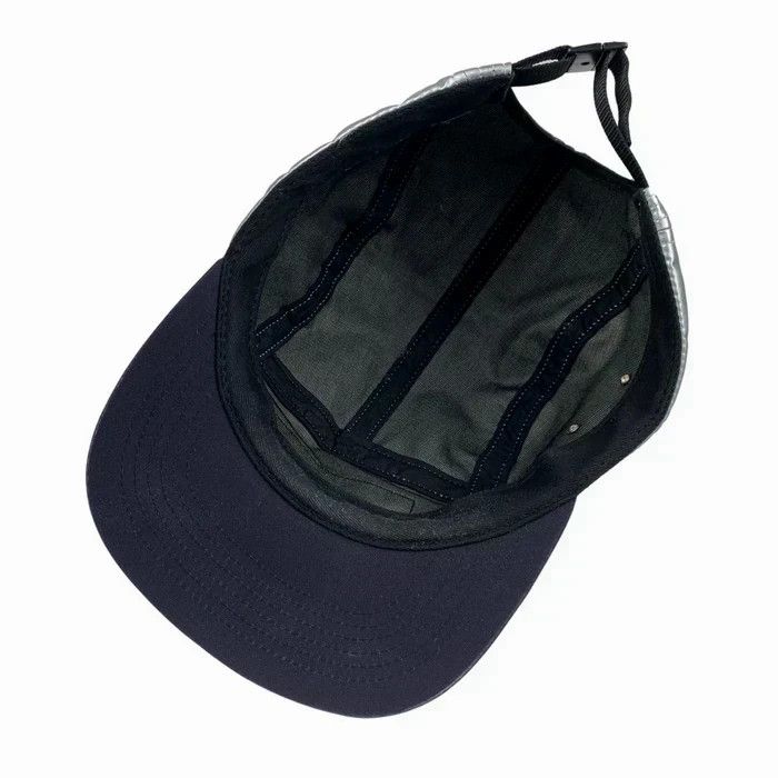 Supreme Supreme Silver/Navy Box Logo Hat Size ONE SIZE - 4 Thumbnail